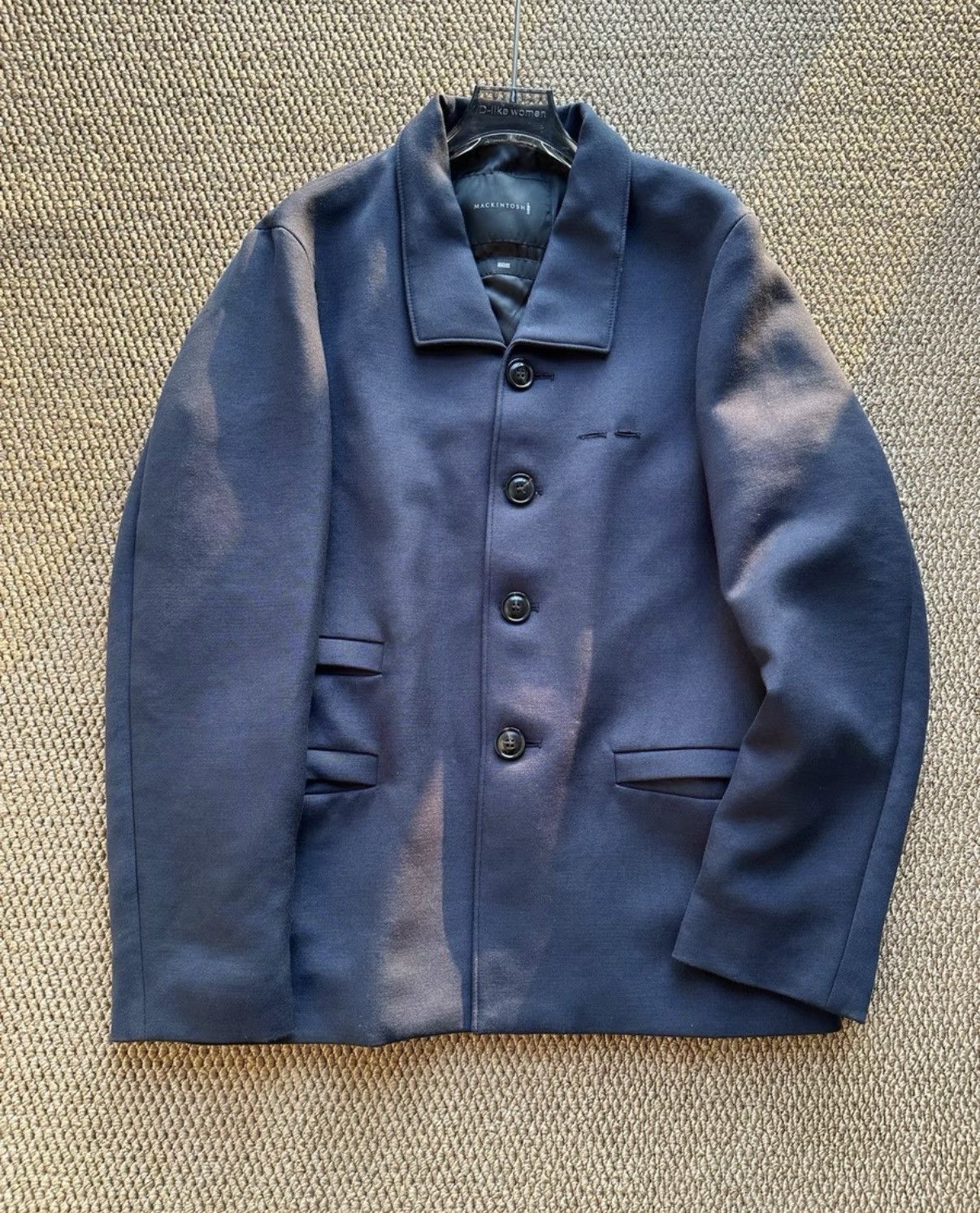 Mackintosh Mackintosh 0003 by Kiko Kostadinov Navy Lapel Jacket K23 Size US S / EU 44-46 / 1 - 1 Thumbnail