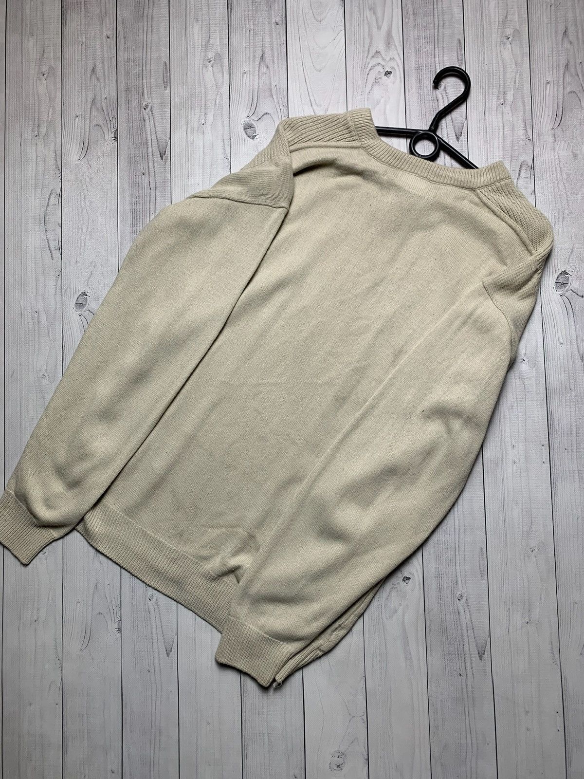 Lacoste × Vintage Vintage Lacoste sweater beige size M logo Size US M / EU 48-50 / 2 - 6 Thumbnail