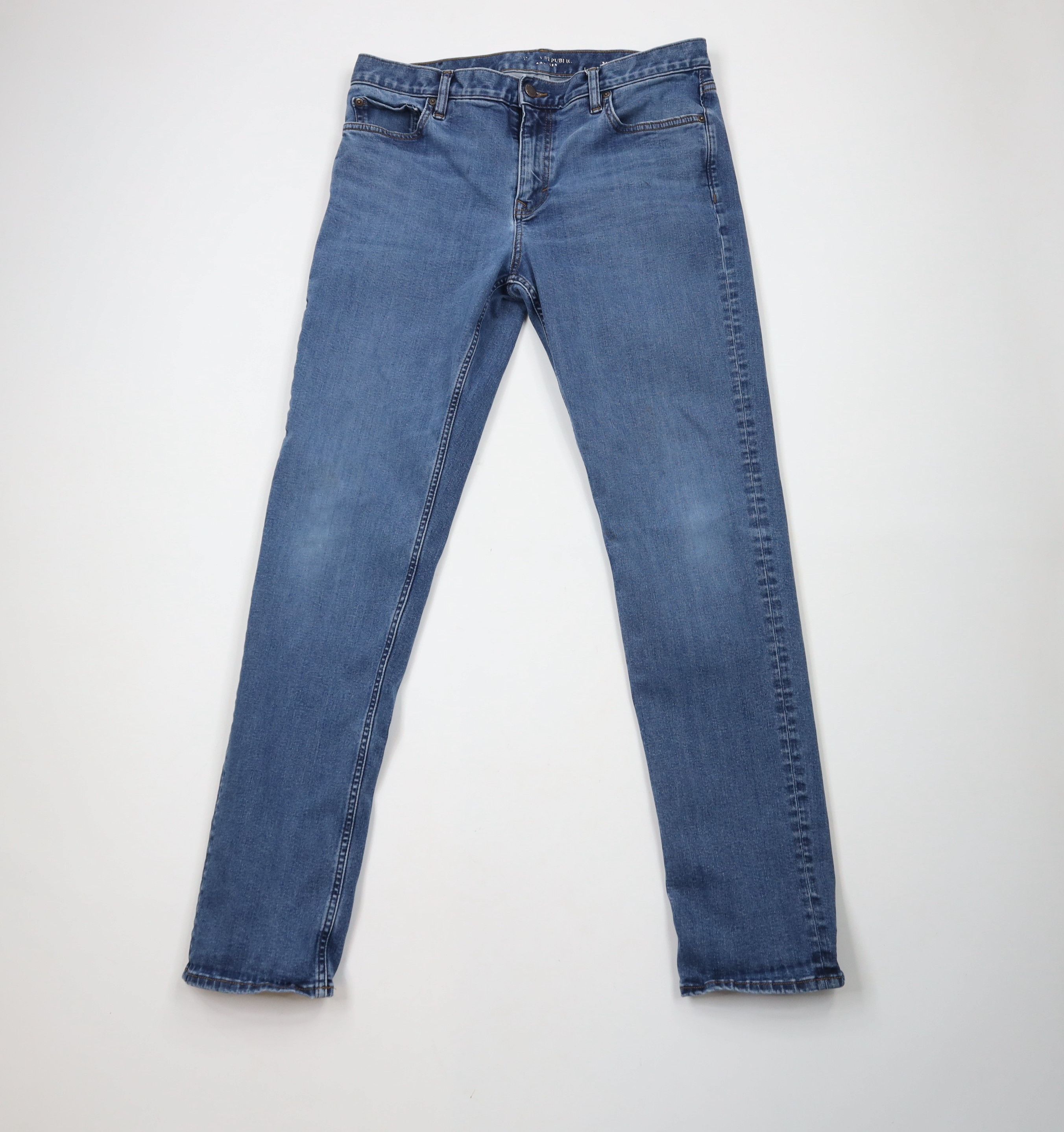Banana Republic × Vintage Banana Republic Skinny Leg Washwell Traveler Denim Jeans Size US 34 / EU 50 - 1 Thumbnail
