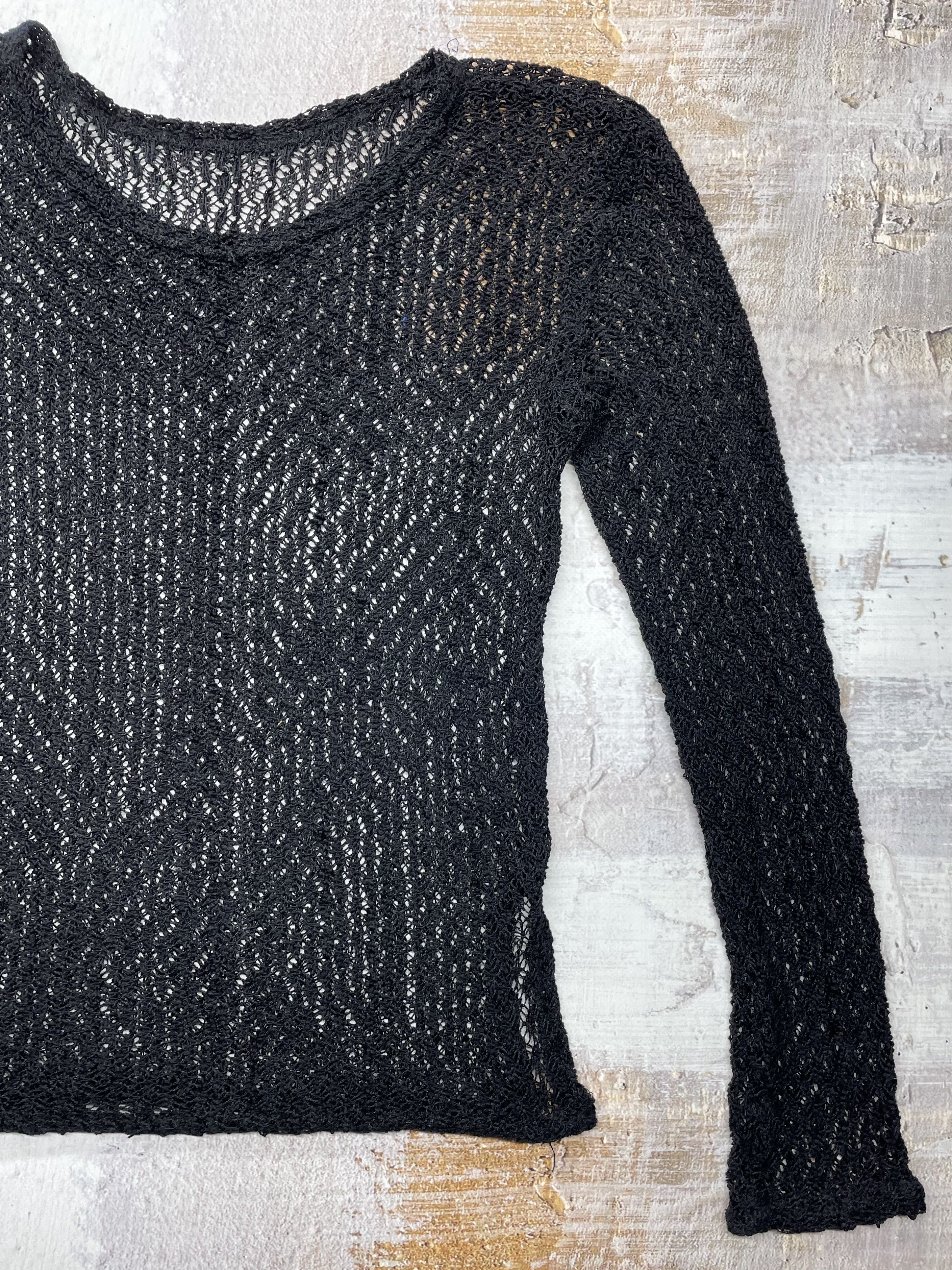 Vintage Vintage Mesh Sweater Women’s Size M Size M / US 6-8 / IT 42-44 - 2 Thumbnail