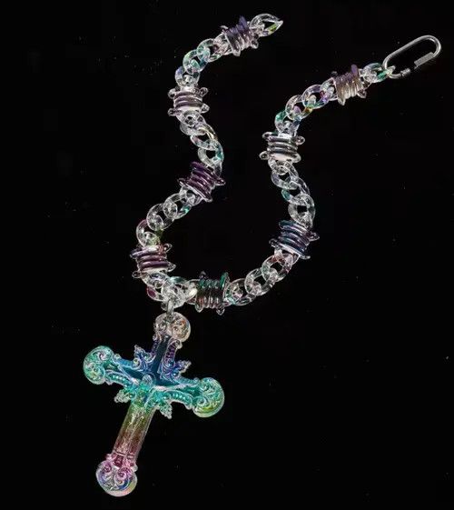 Other Matsushima x Jun Cross Link Necklace Chain Size ONE SIZE - 3 Thumbnail