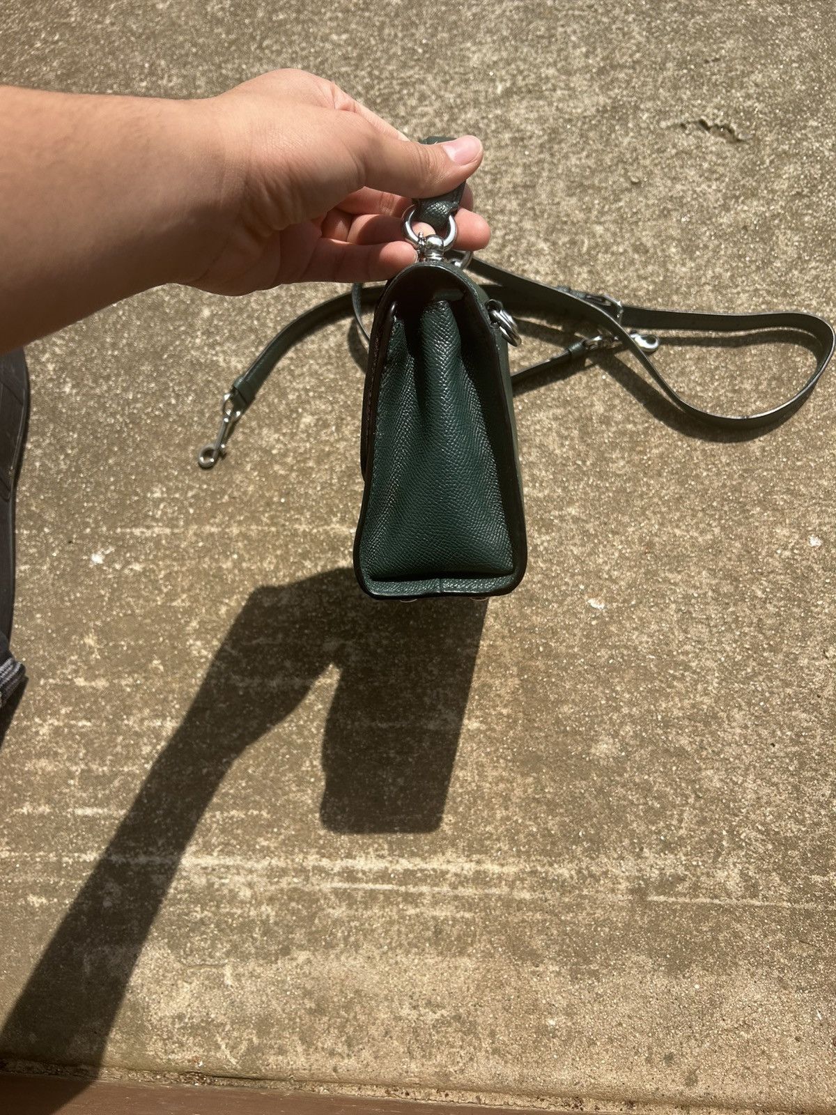 Coach Coach Green Leather Turnlock Crossbody Size ONE SIZE - 6 Thumbnail