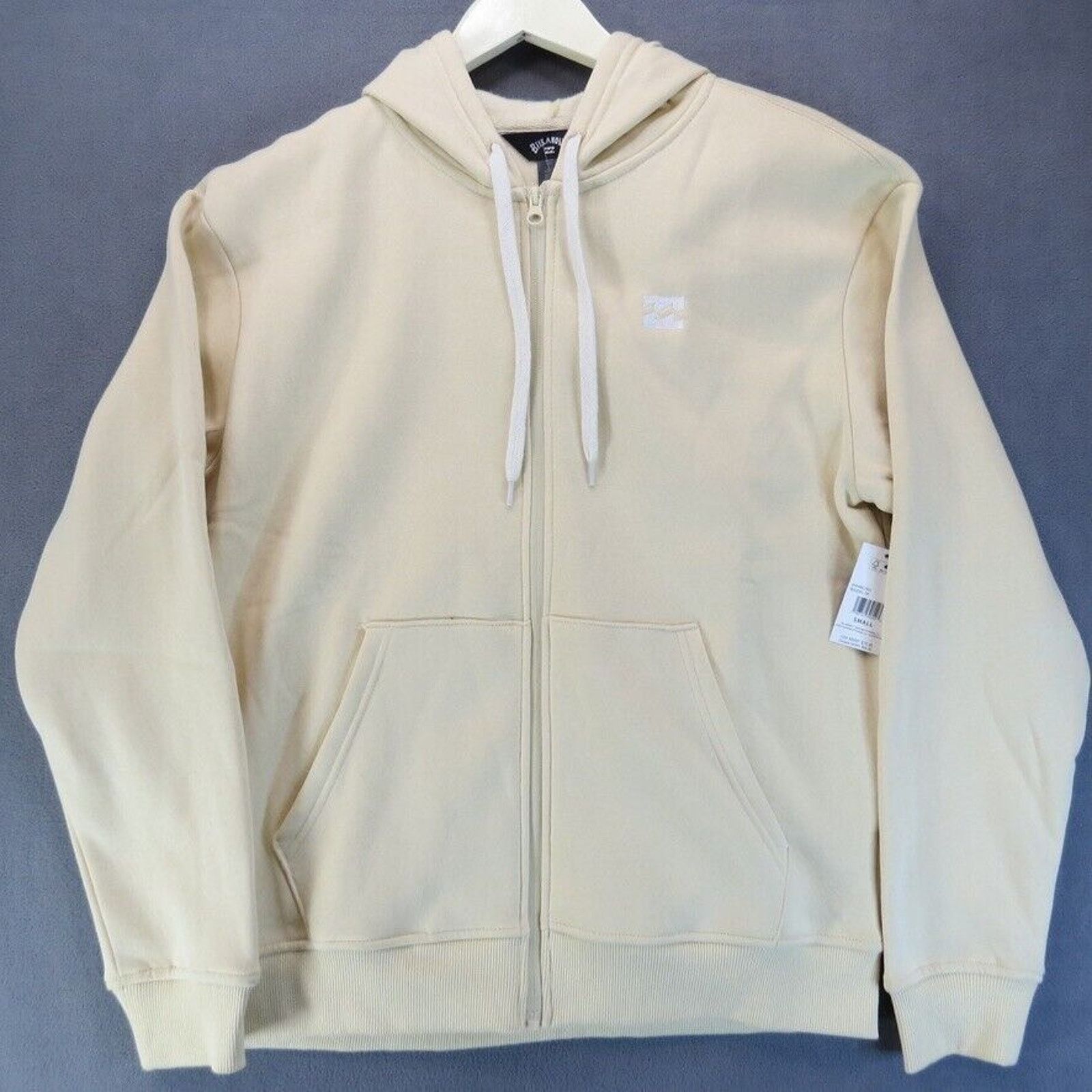 Quiksilver Billabong Full Zip Hoodie Yellow Mens Small Hooded Sweatshir Size US S / EU 44-46 / 1 - 2 Thumbnail
