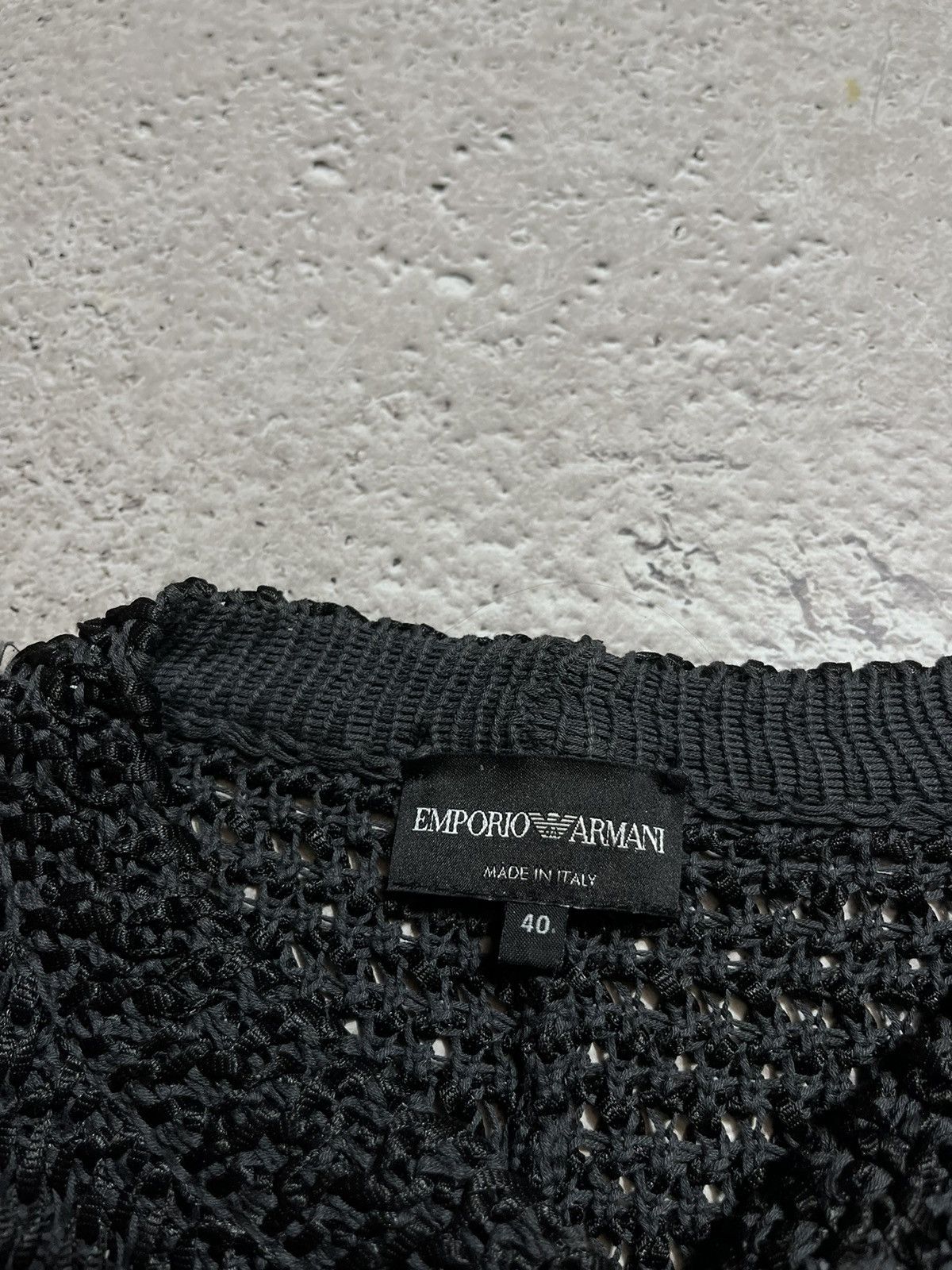 Emporio Armani × Giorgio Armani Woman’s Emporio Armani Knit Blazer Cardigan Size S / US 4 / IT 40 - 5 Thumbnail