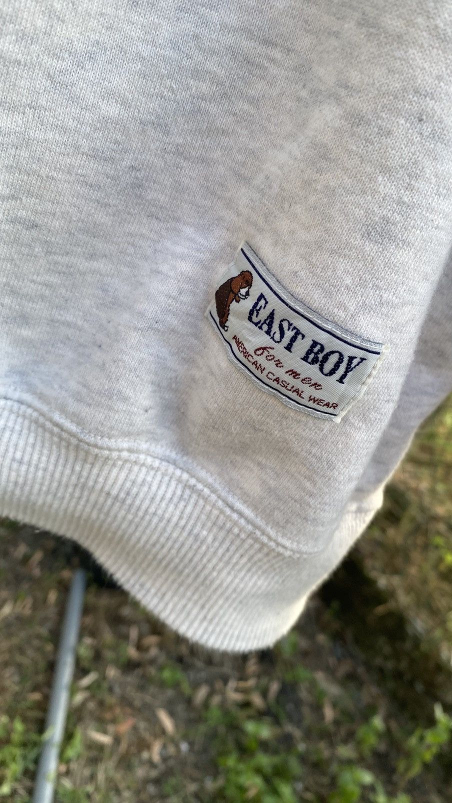 Vintage East Boy Dog Big Logo Sweatshirt Size US L / EU 52-54 / 3 - 4 Thumbnail