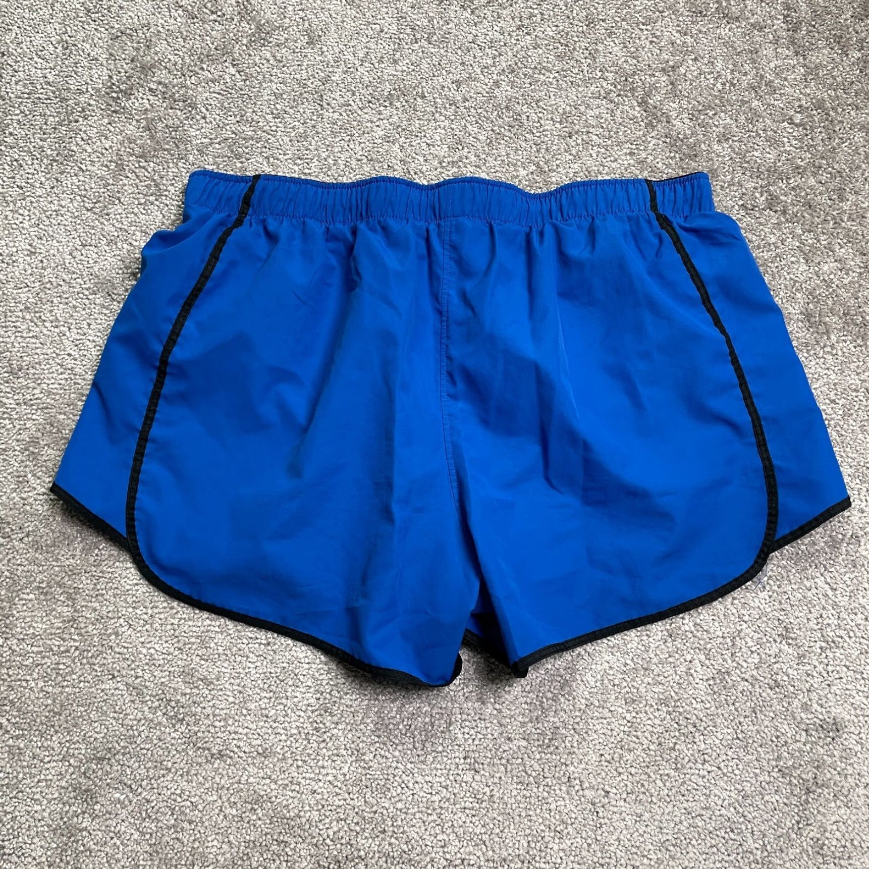 Hanes Hanes Sports Active Shorts Womens Large Blue Elastic Gym Athletic Running 33x3.5 Size 36" / US 14 / IT 50 - 2 Thumbnail