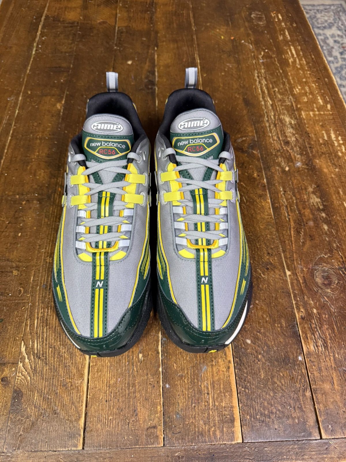 Aime Leon Dore × New Balance URC56AD1 “Green & Yellow” Size US 9 / EU 42 - 1 Thumbnail