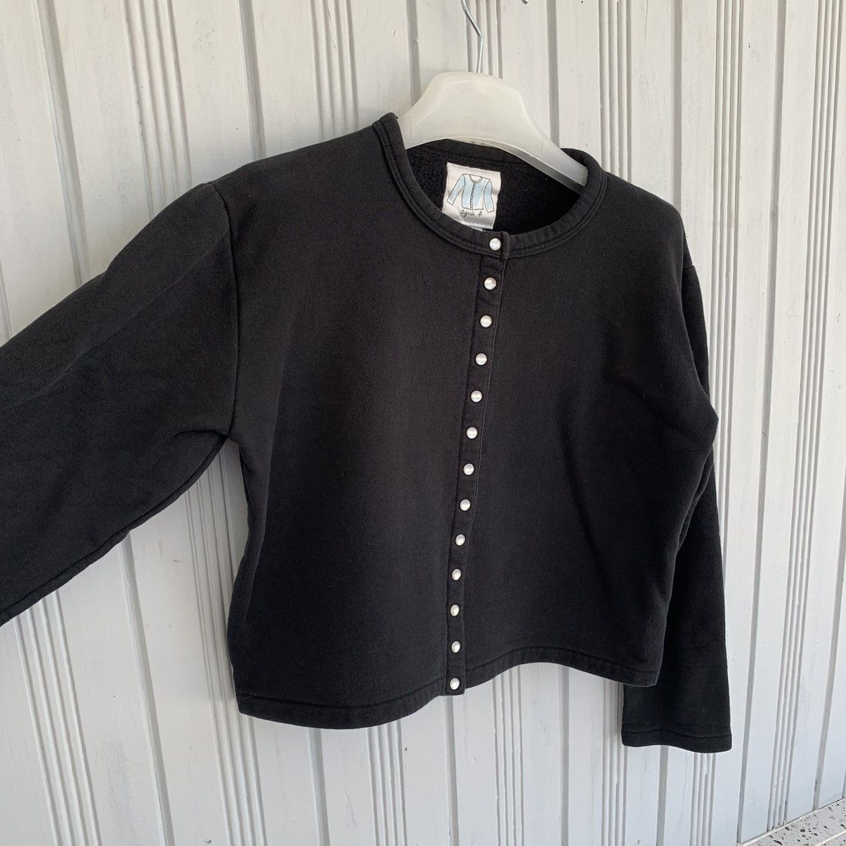 agnes b. Agnes B Classique Snap Button Cardigan Woman Size S / US 4 / IT 40 - 9 Thumbnail