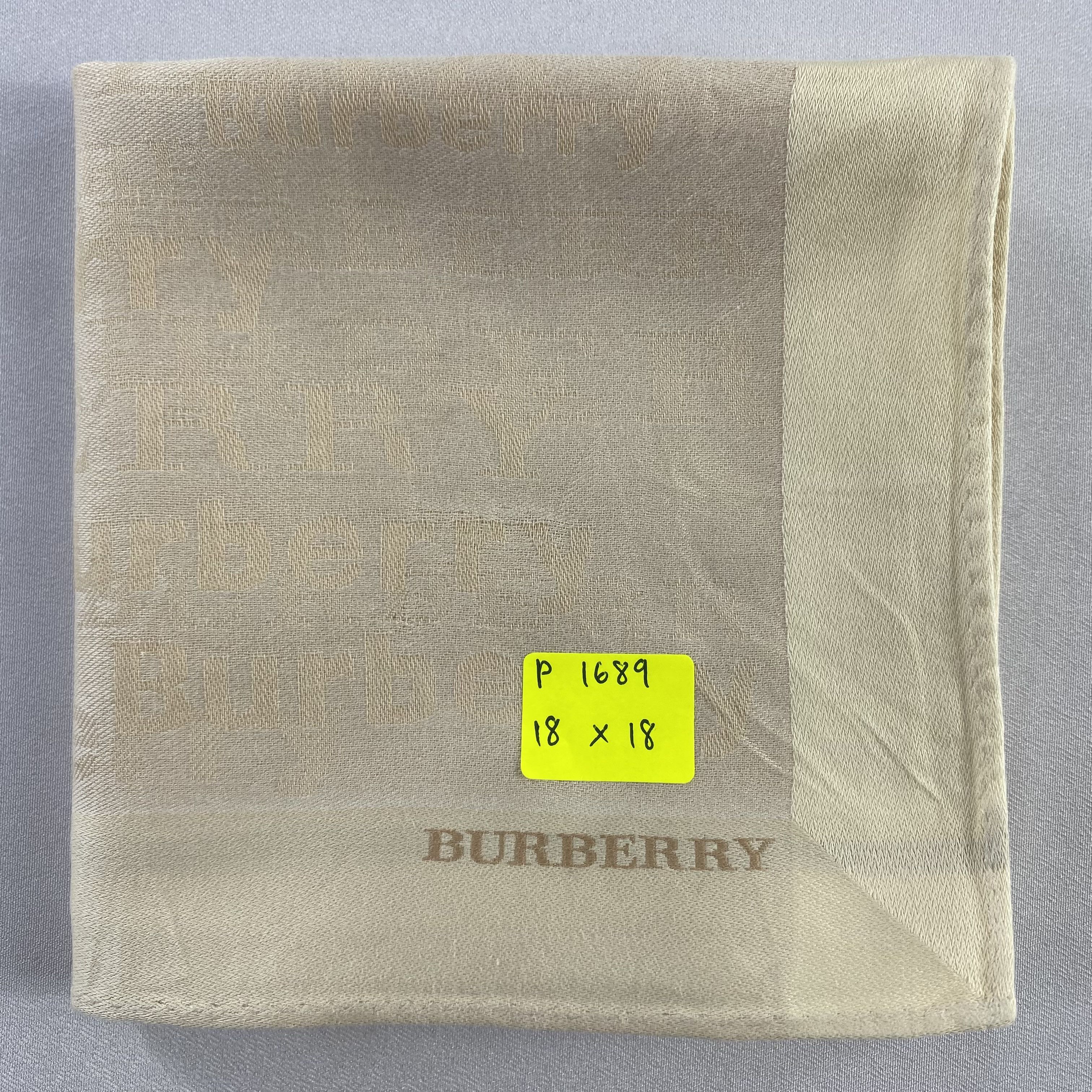 Burberry × Vintage Burberry Handkerchief / Neckerchief / Bandana-P1689 Size ONE SIZE - 5 Thumbnail