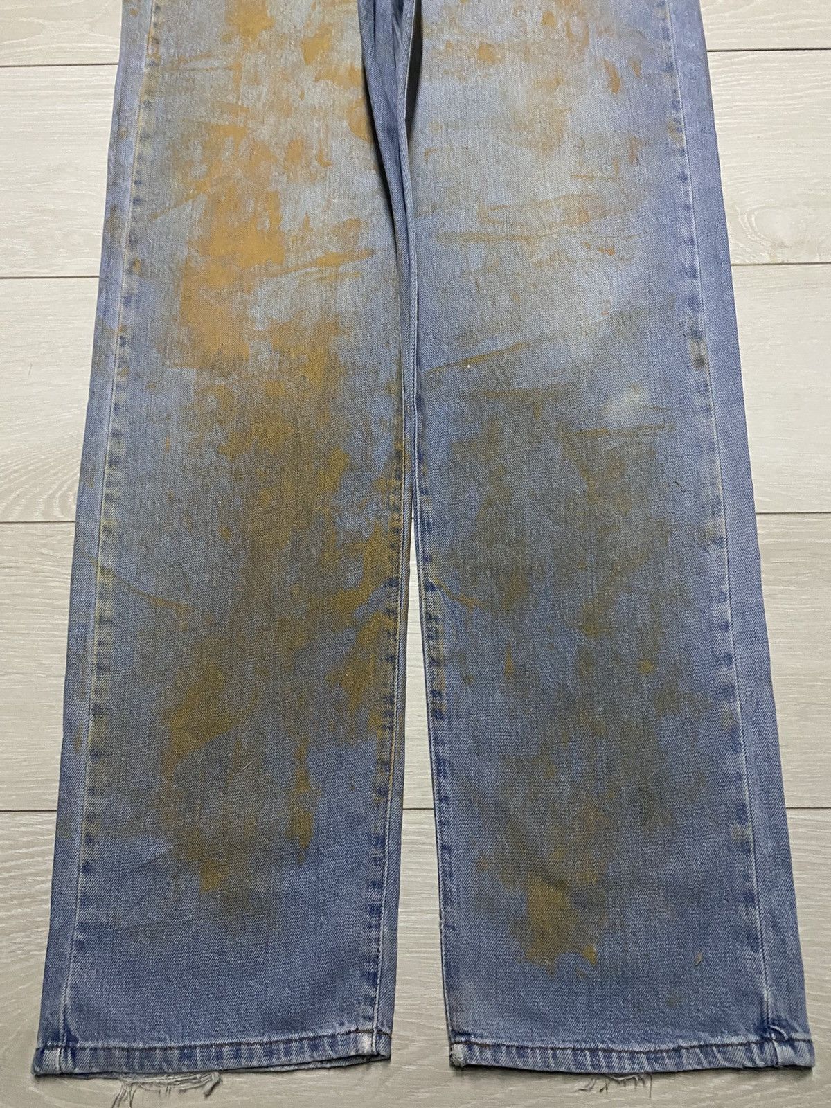 Replay Vintage Replay Mud Wash high Rised Distressed Loose Jeans Size US 32 / EU 48 - 5 Thumbnail