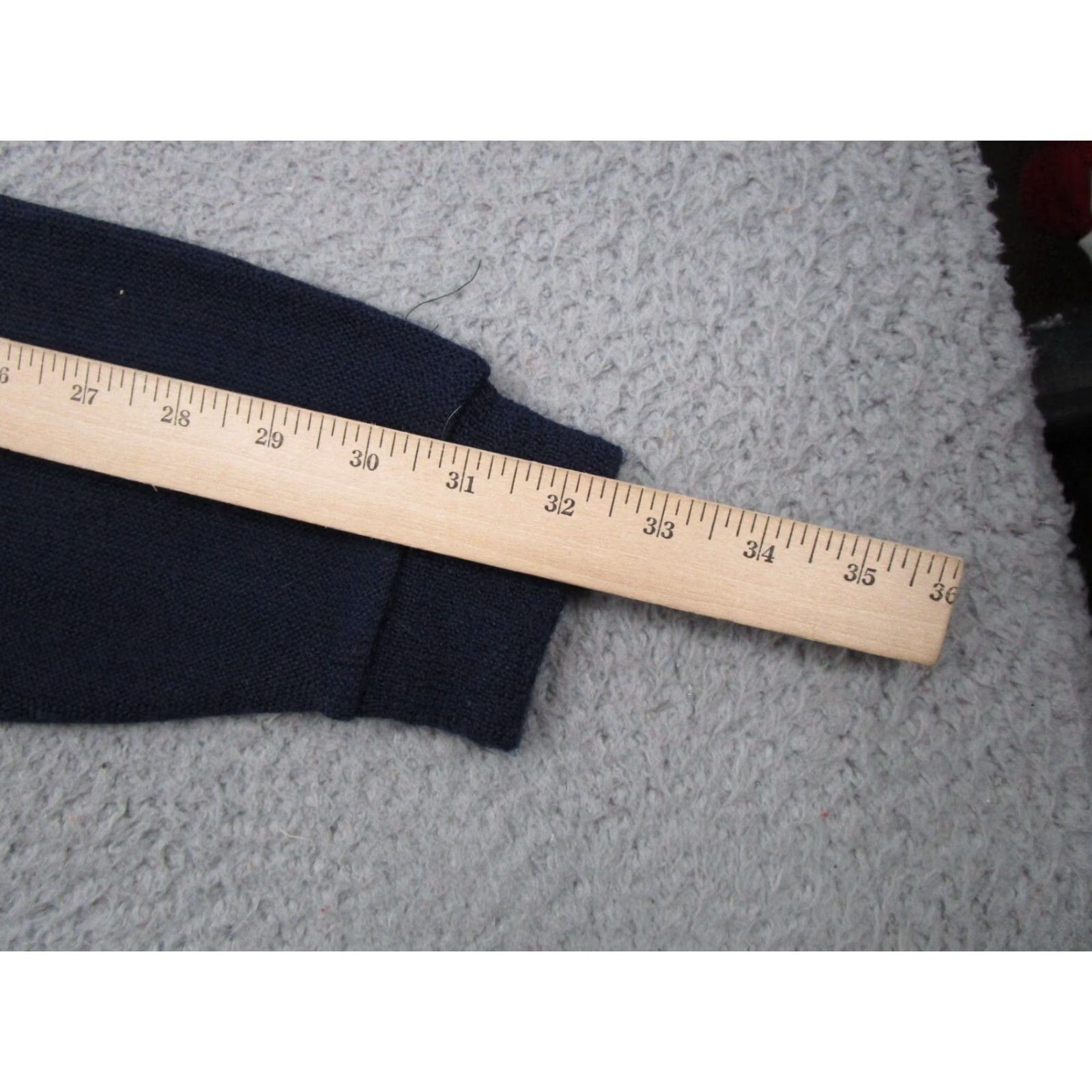 Sears VTG 80s 90s Sears Mens Navy Blue Cardigan Sweater XL Size (Adults) Golf Read Size US XL / EU 56 / 4 - 7 Thumbnail