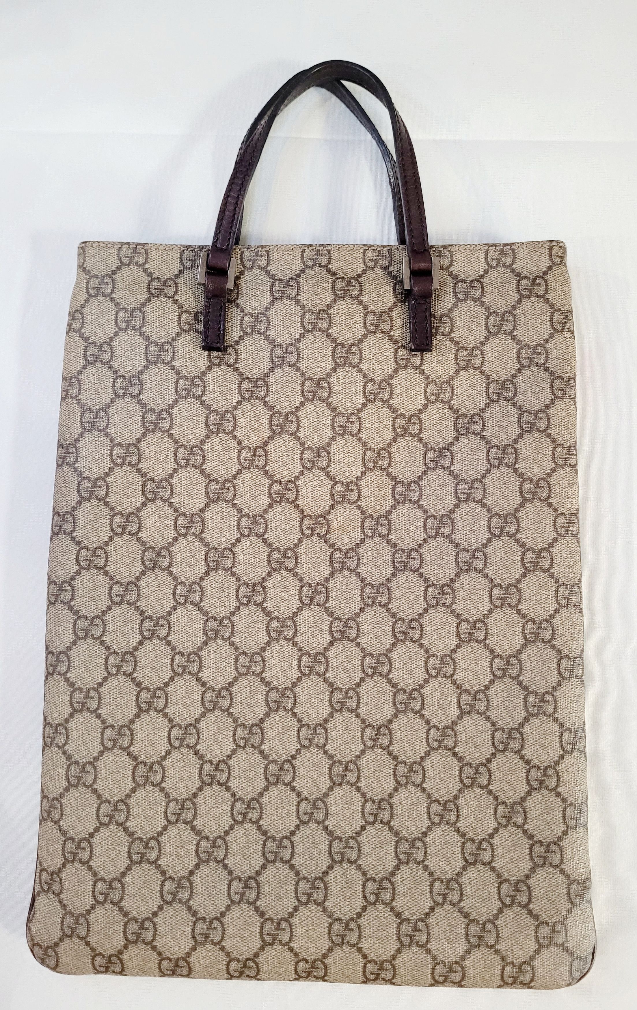 Gucci Gucci GG Supreme Vertical Tote 117551 Size ONE SIZE - 2 Thumbnail
