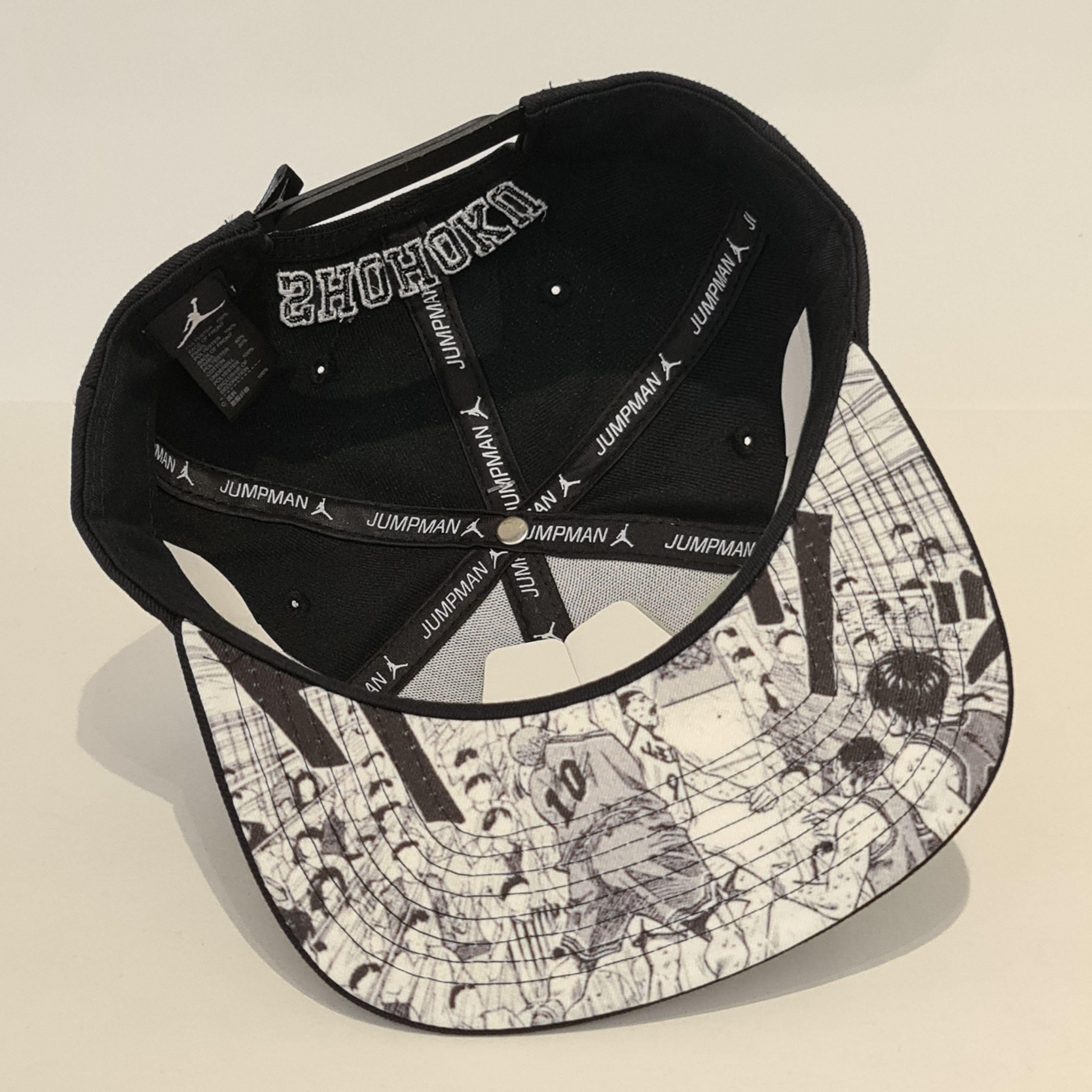 Jordan Brand Jordan Cap Snapback 'Shohoku Kanagawa #10' Black Size ONE SIZE - 7 Thumbnail