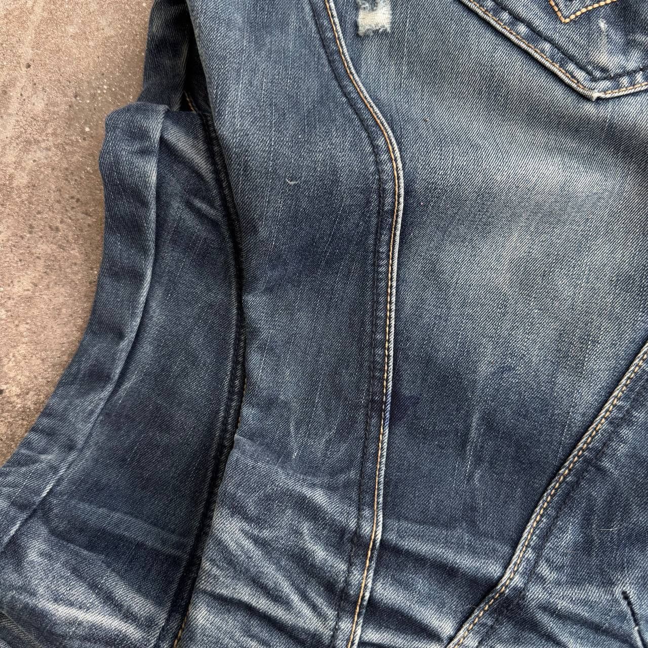 Hysteric Glamour Japan Style Avant Garde Distressed Y2K Washed Jeans Size US 29 - 13 Thumbnail