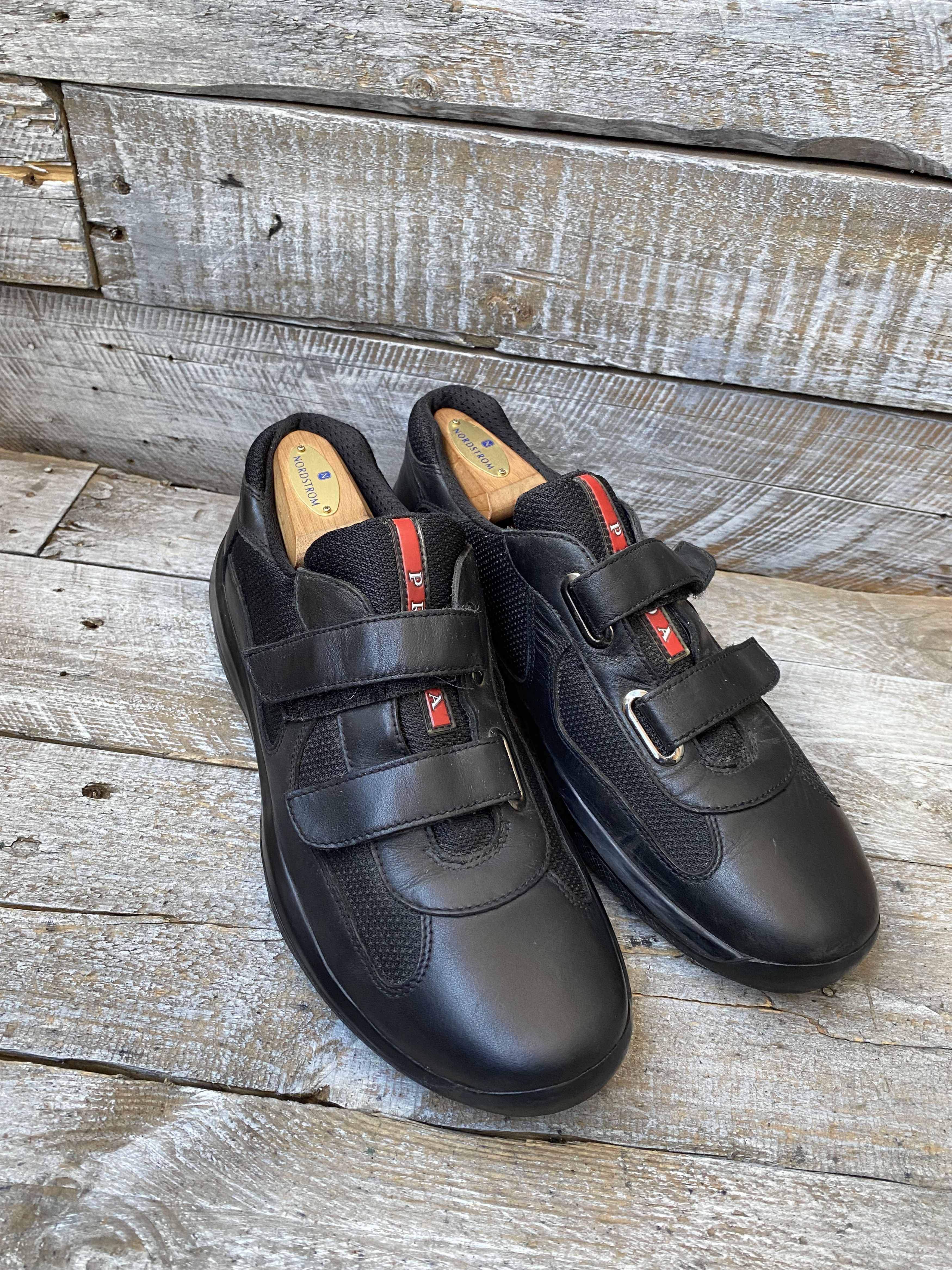 Prada Prada american cup strappy low top sneakers sz 8 Size US 8 / EU 41 - 6 Thumbnail