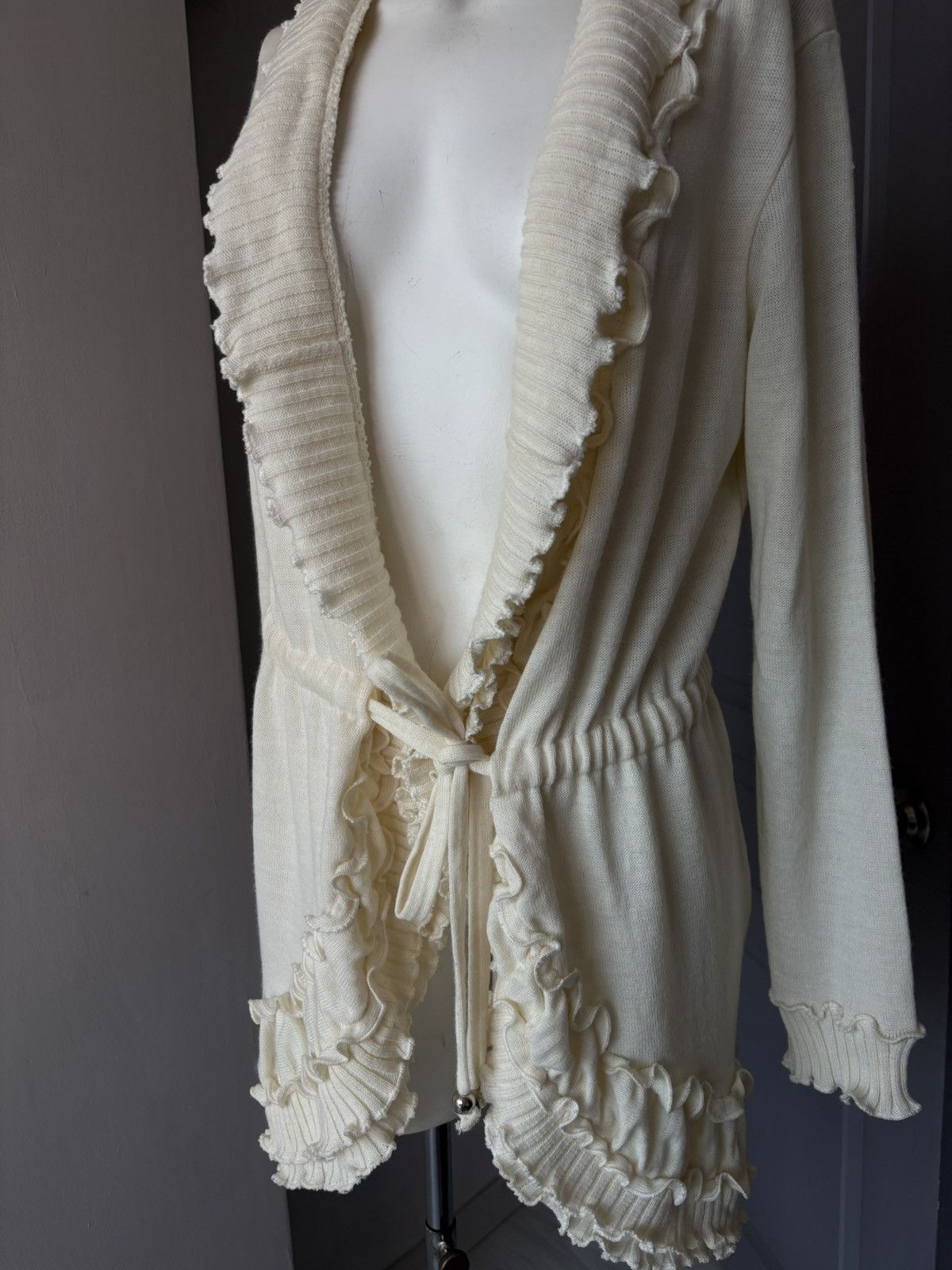 Vintage Wool cardigan Size M / US 6-8 / IT 42-44 - 6 Thumbnail