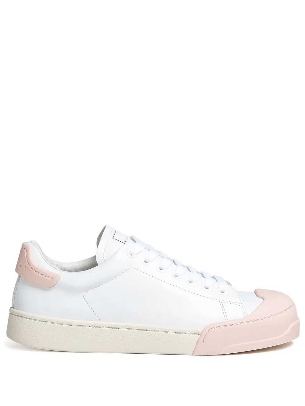 Marni oc11z0525 Lace Up Panelled Sneakers in White Size US 6 / IT 36 - 2 Thumbnail
