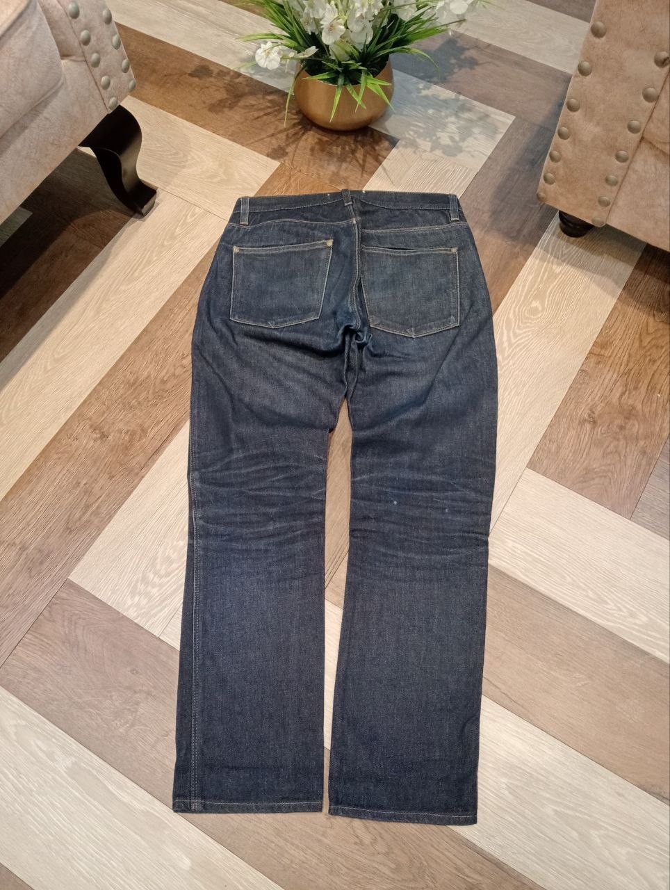 Acne Studios ACNE STUDIOS MAX NEW RAW INDIGO DENIM PANTS Size US 30 / EU 46 - 12 Thumbnail