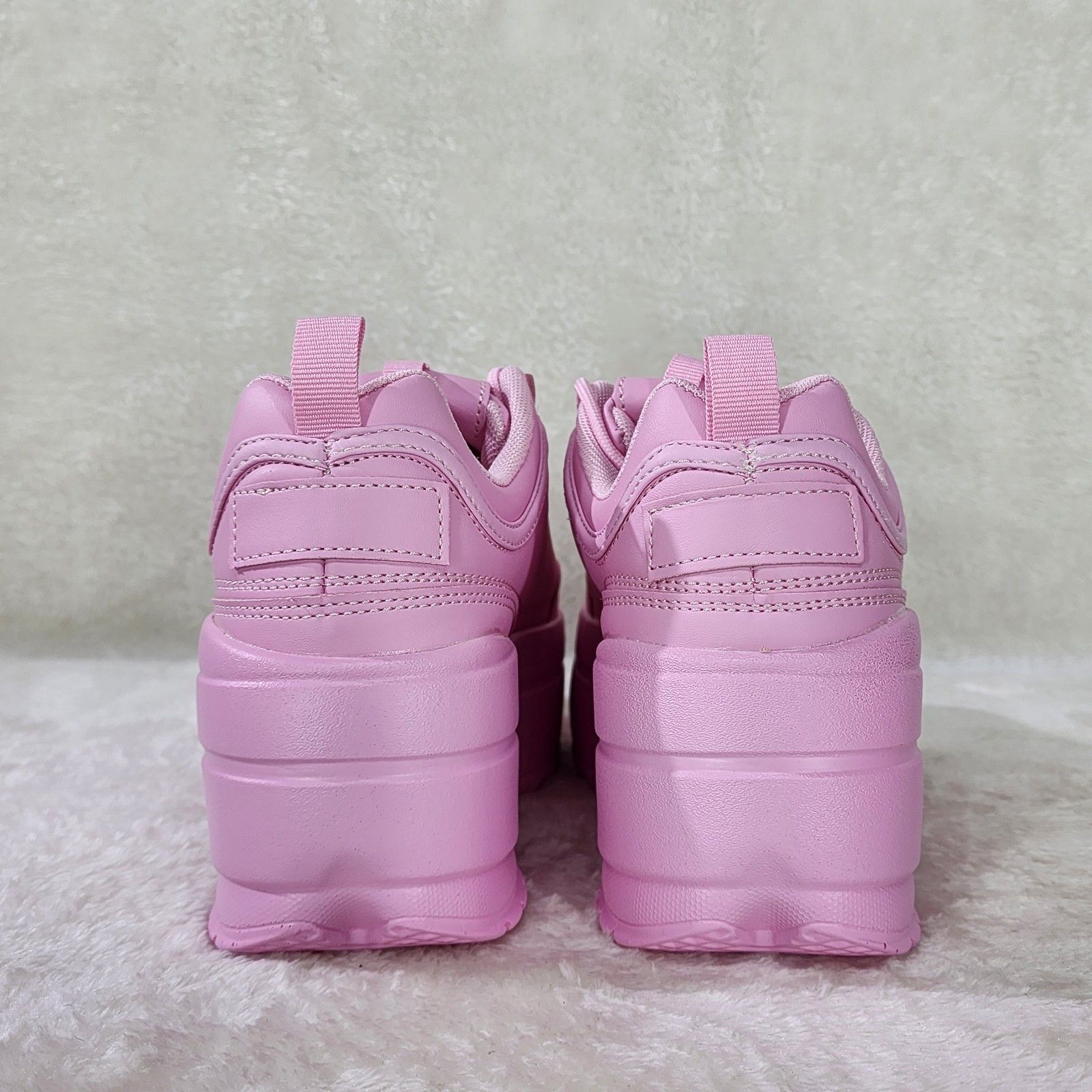 Other Ultra Cush Baby Light Pink Platform Sneakers (US Shoe Size ( Size US 11 / IT 41 - 5 Thumbnail