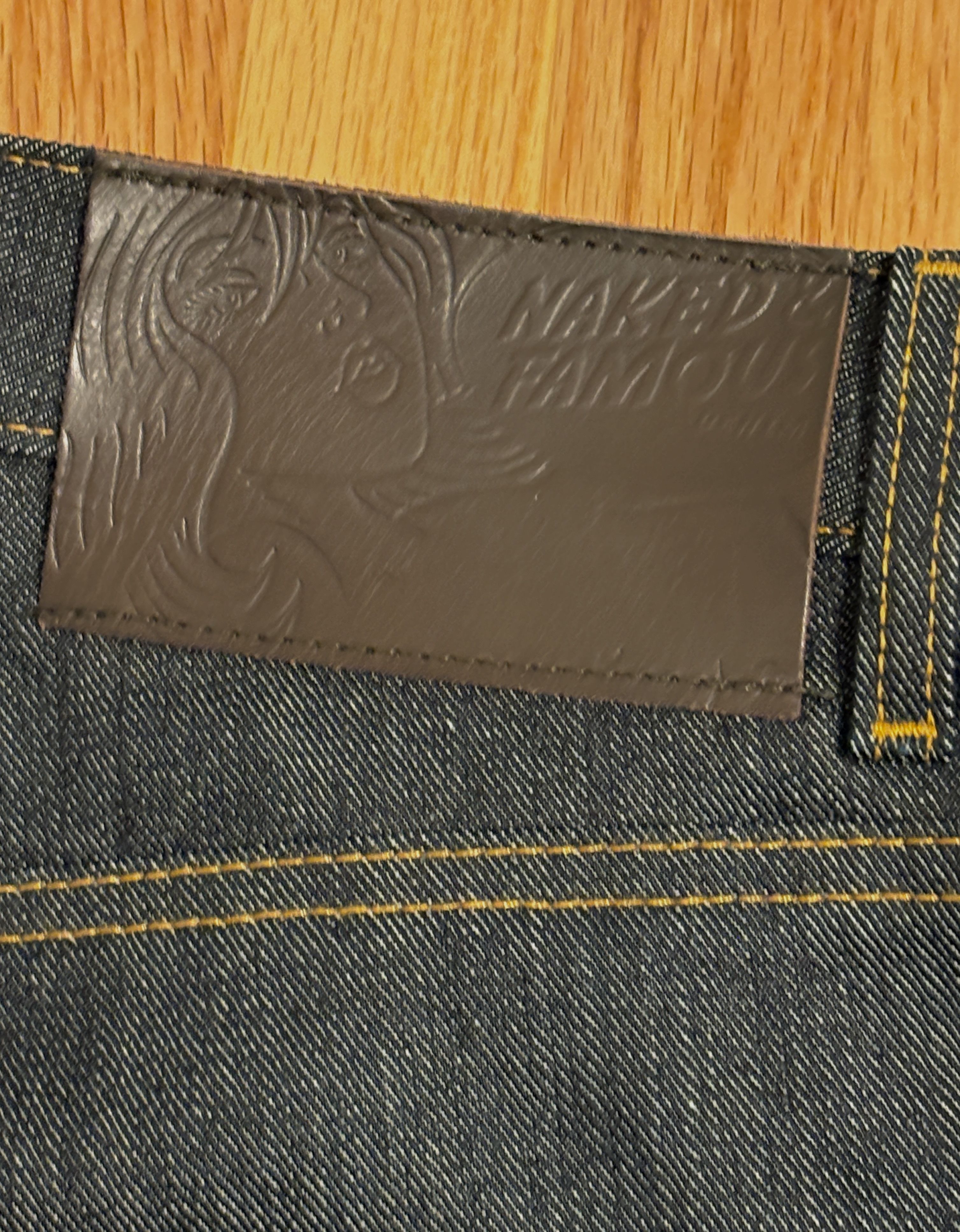 Japanese Brand NEW Naked & Famous Left Hand Twill Selvedge Easy Guy Tapered Size US 30 / EU 46 - 3 Thumbnail