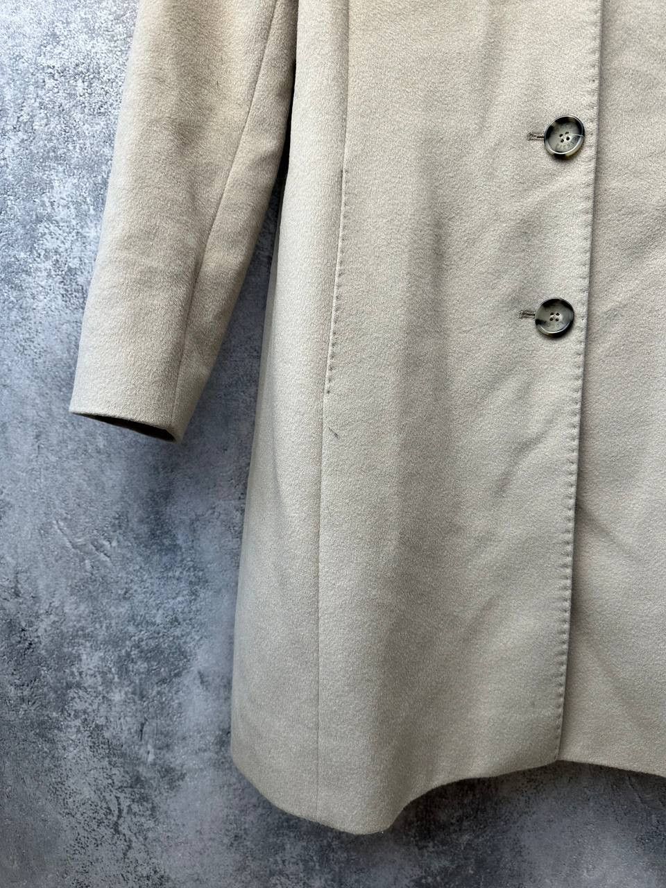 Cinzia Rocca Cinzia Rocca Beige Wool Coat with Removable Puffer Lining Size M / US 6-8 / IT 42-44 - 7 Thumbnail