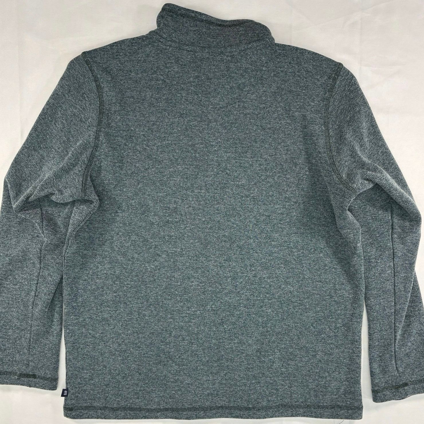 Gap Gap Forest Green Quarter Zip Mock Neck Pullover Sweater L Size US L / EU 52-54 / 3 - 2 Thumbnail