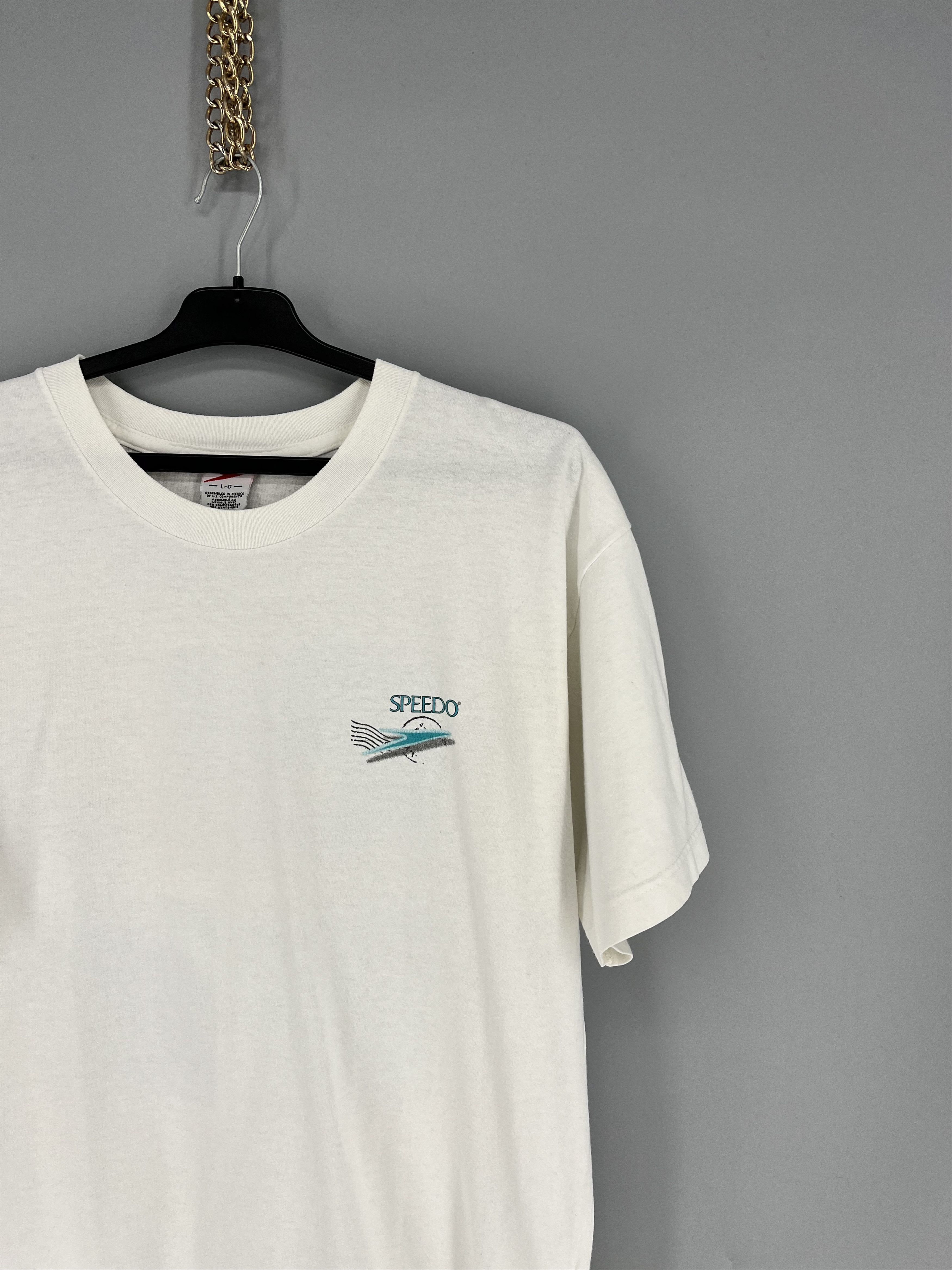 Speedo T shirt Vintage Speedo 1999 L Timbre Nature Dauphin Size US L / EU 52-54 / 3 - 6 Thumbnail