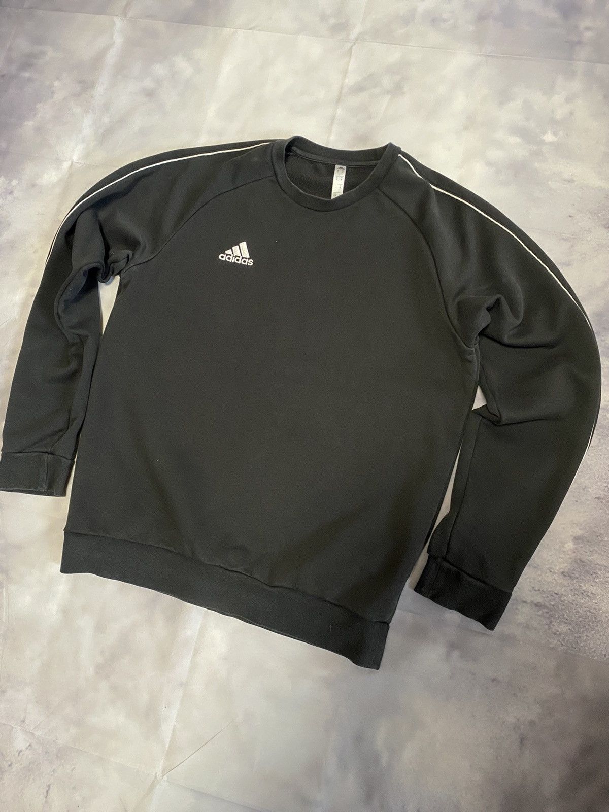 Adidas × Vintage Vintage Adidas Core 18 Fleece Sweatshirt Black Size US M / EU 48-50 / 2 - 3 Thumbnail