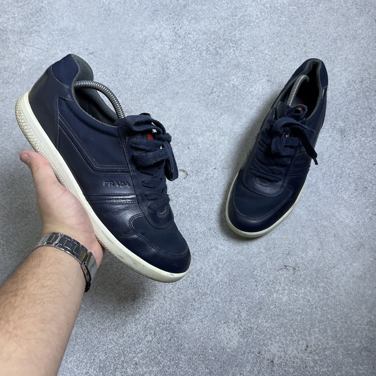 Prada Prada Leather Shoes Size US 7 / EU 40 - 1 Thumbnail