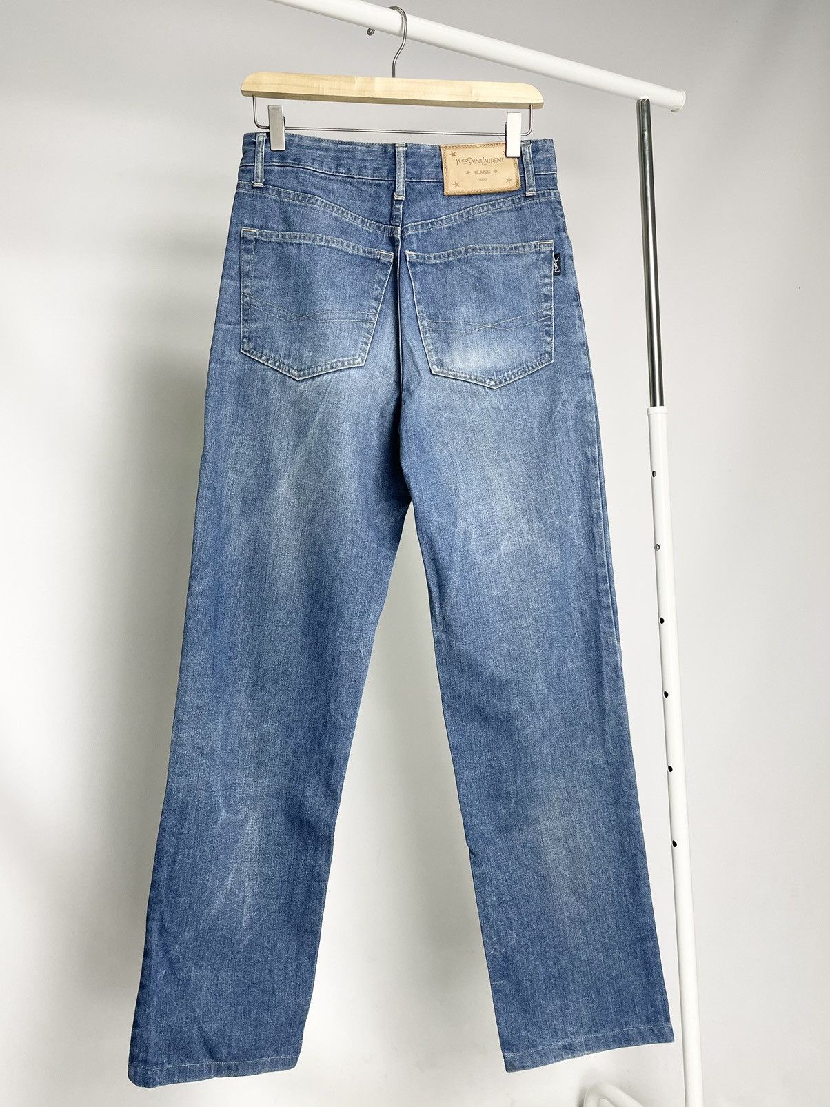Saint Laurent Paris Yves Saint Laurent ( Size 31 ) Vintage Paris Denim Jeans Size US 31 - 3 Thumbnail
