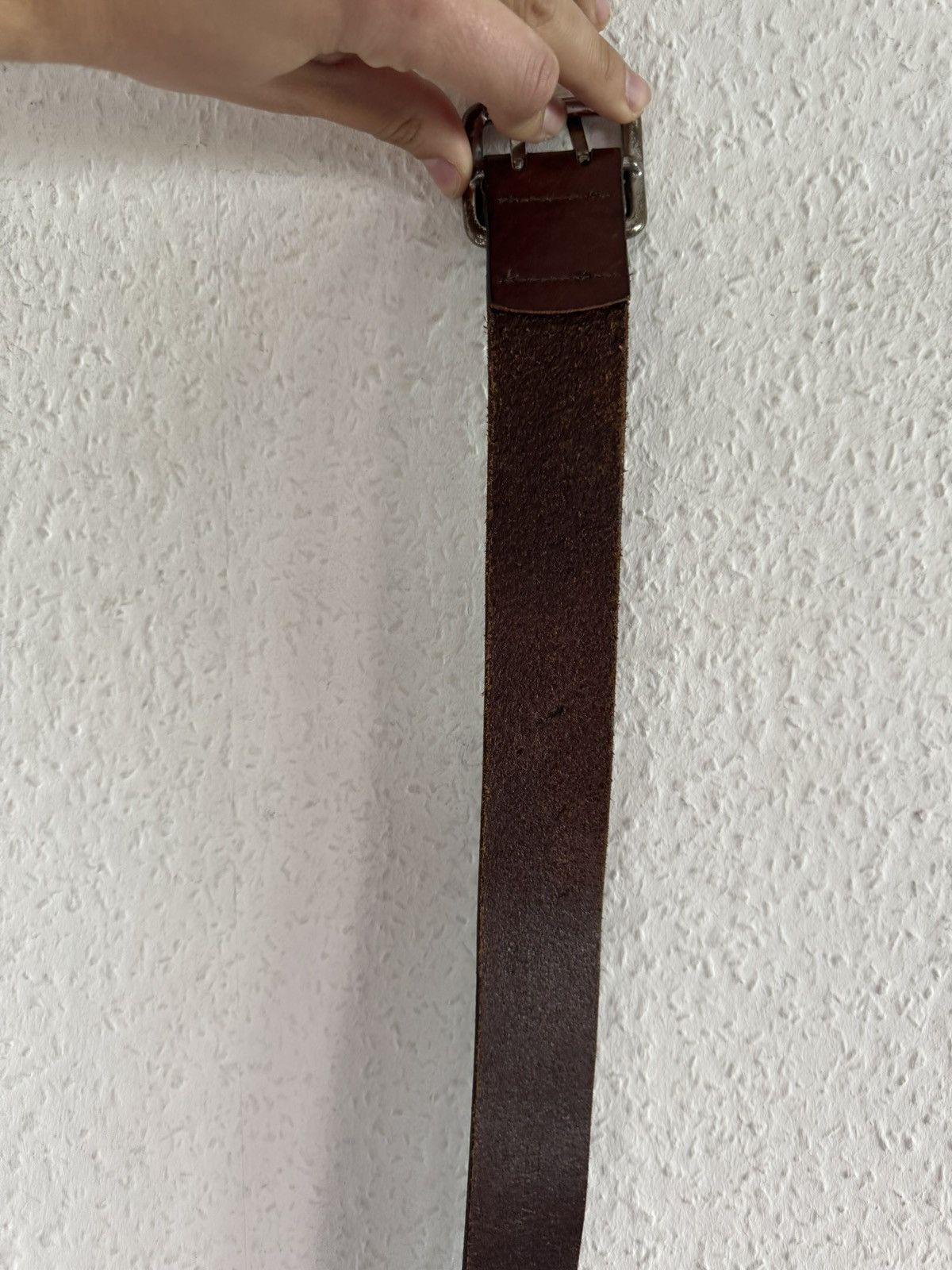 Dsquared2 Ring Link Harness Leather Belt Brown Size ONE SIZE - 7 Thumbnail