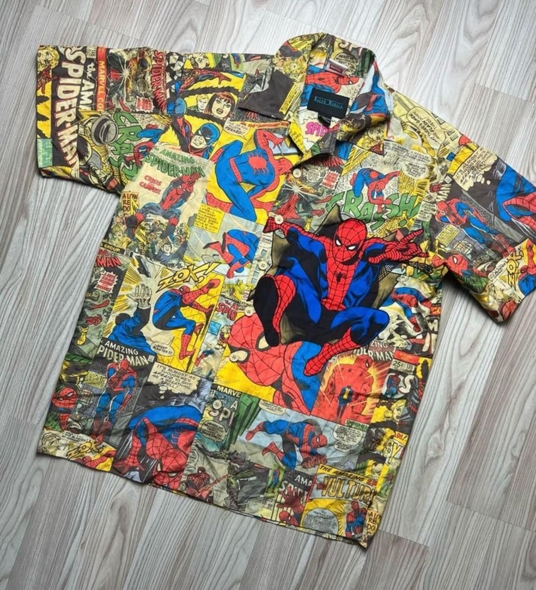 Marvel Comics Marvel comics Ralph Marlin Spider Man shirt button up Size US L / EU 52-54 / 3 - 1 Thumbnail