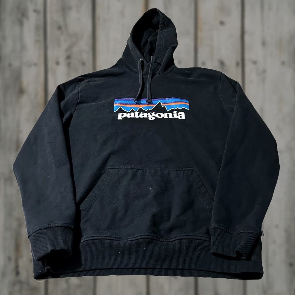 Patagonia Patagonia Hoodie Mens L Black Uprisal Box Logo Pullover Size Large Size US L / EU 52-54 / 3 - 1 Thumbnail
