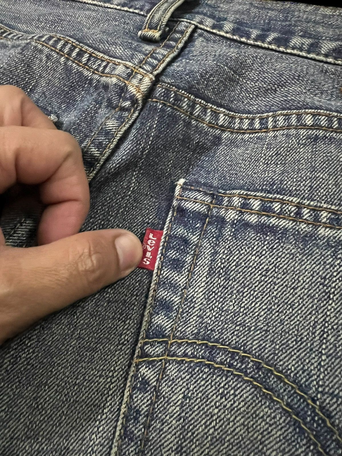 Levi's Vintage Levi’s 502 Mud Wash Jean Very Rare Size US 33 - 17 Thumbnail