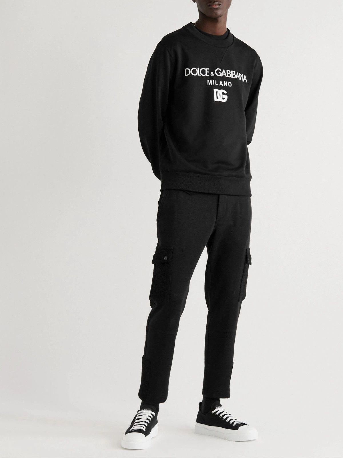 Dolce & Gabbana o1y0125 Cargo Pant in Black Size US 30 / EU 46 - 2 Thumbnail