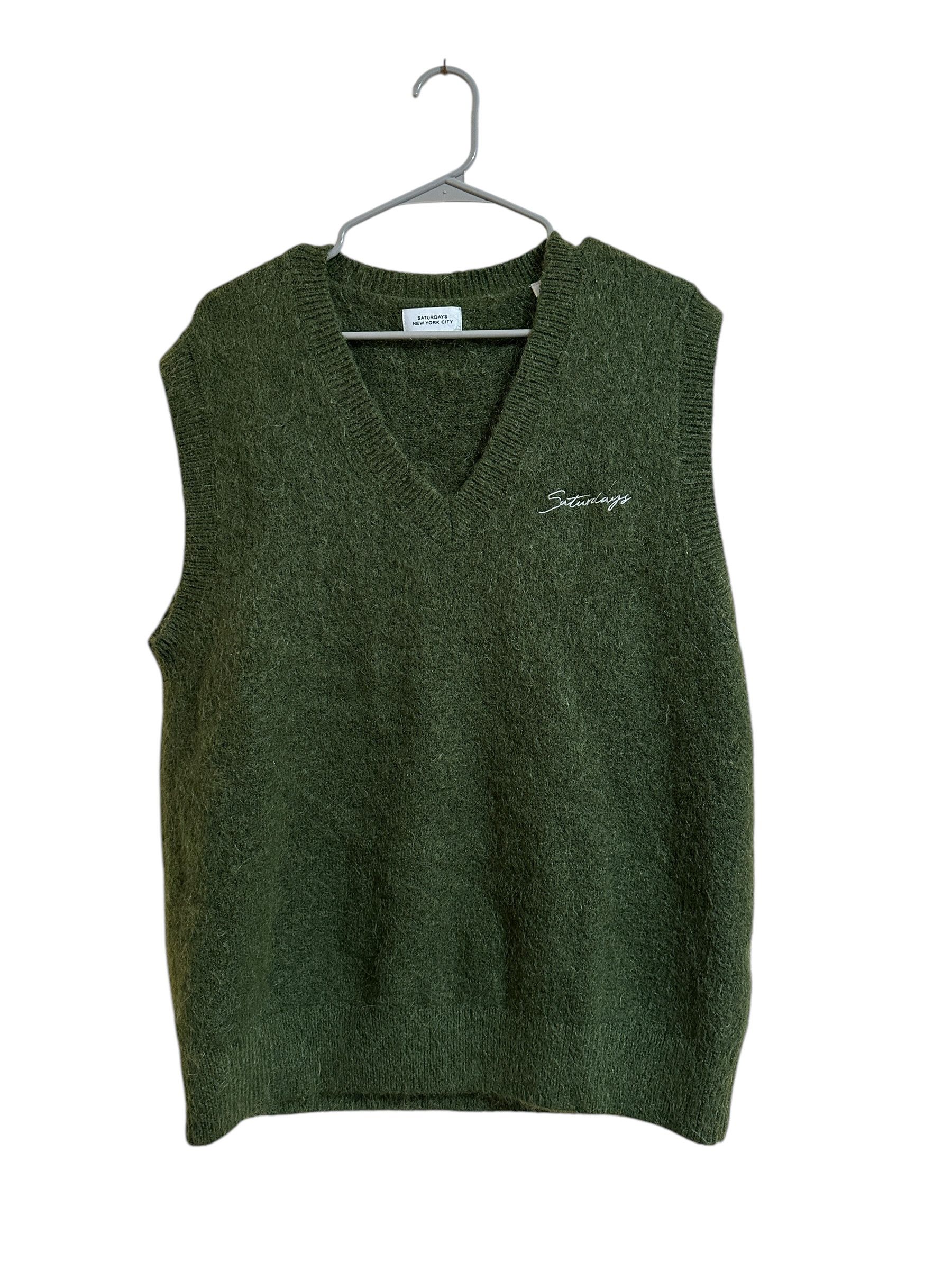 Saturdays NYC Saturdays New York City Mohair Vest Size US L / EU 52-54 / 3 - 1 Thumbnail
