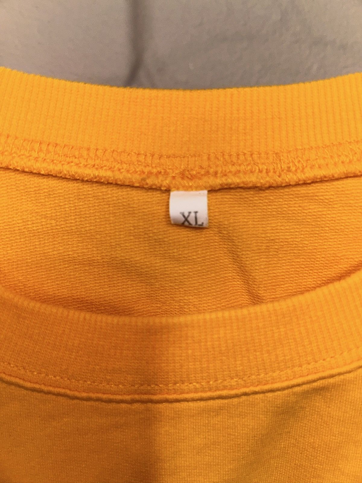 Other Women’s Yellow Faith Crewneck Sweatshirt size XL Size XL / US 12-14 / IT 48-50 - 4 Thumbnail