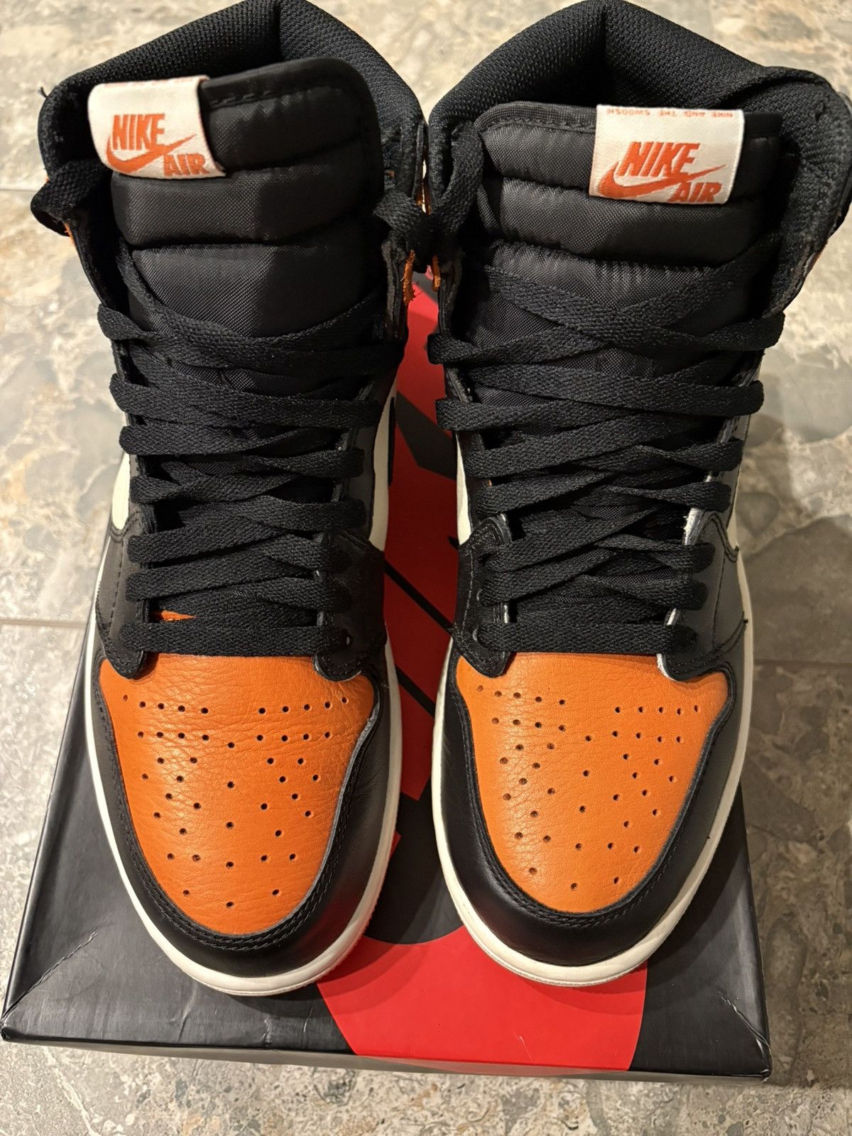 Jordan Brand Air Jordan 1 Shattered Backboard (2015) Size US 10 / EU 43 - 8 Thumbnail