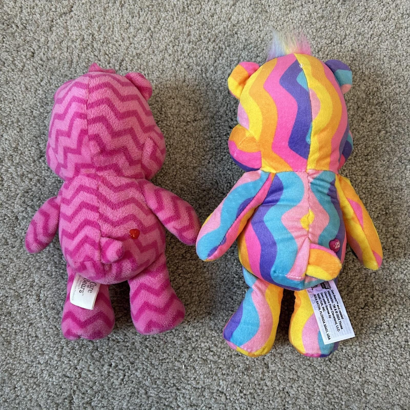 Other LOT OF 2 Care Bear Plush Toy Stuffed Animals - 2016, 2024 Size ONE SIZE - 2 Thumbnail
