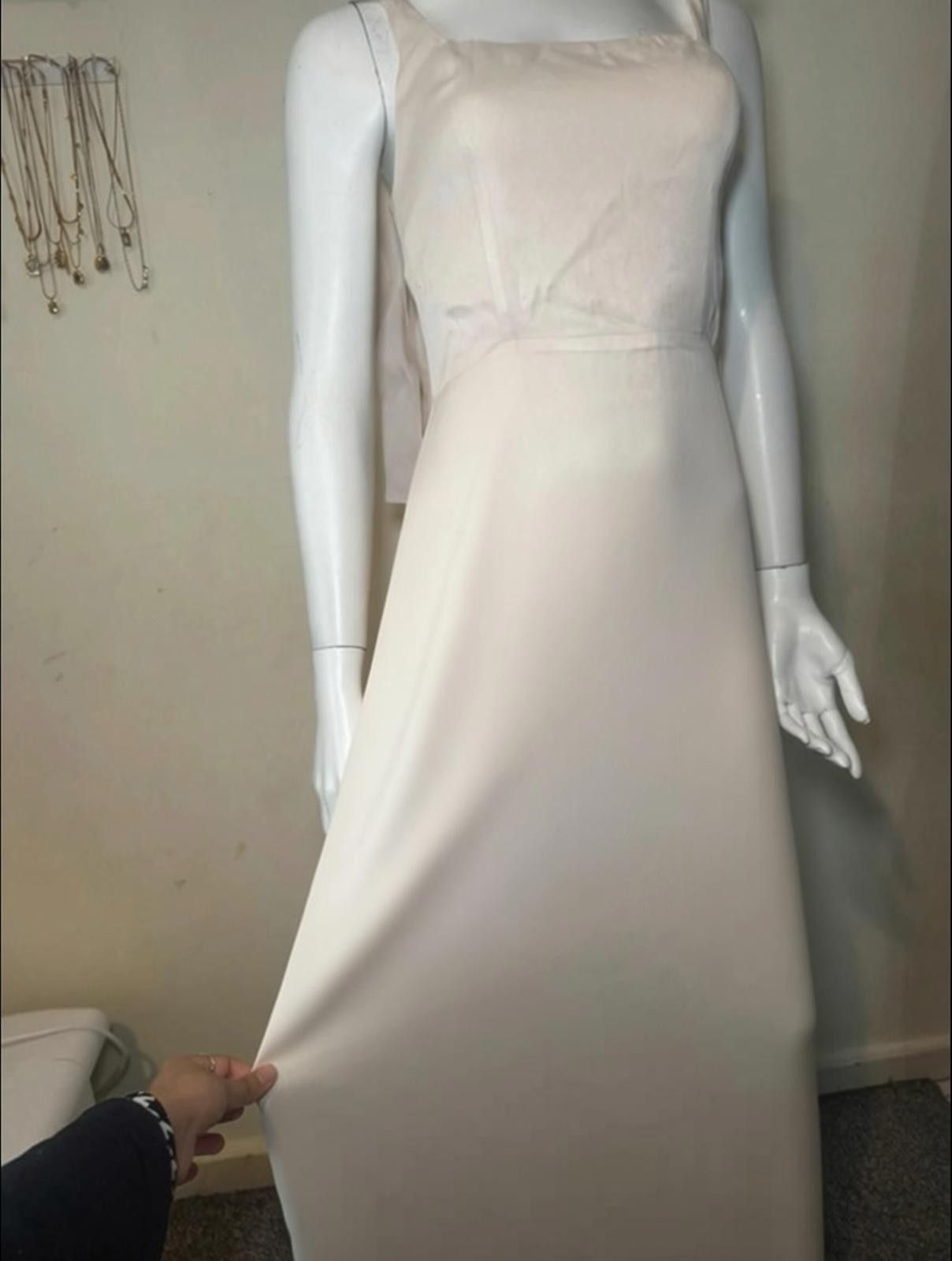 Other Maids Tie shoulder maxi dress ivory Size 8/S BNWT RPR £180 Size S / US 4 / IT 40 - 5 Thumbnail