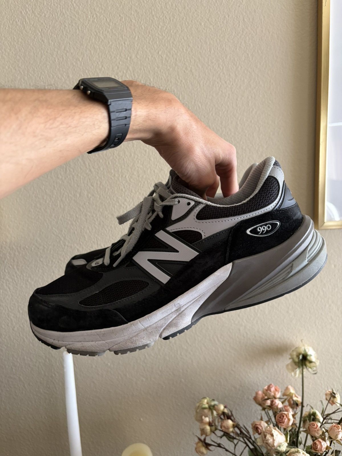 New Balance New Balance 990v6 M 11.5 EE Wide Size US 11.5 / EU 44-45 - 2 Thumbnail
