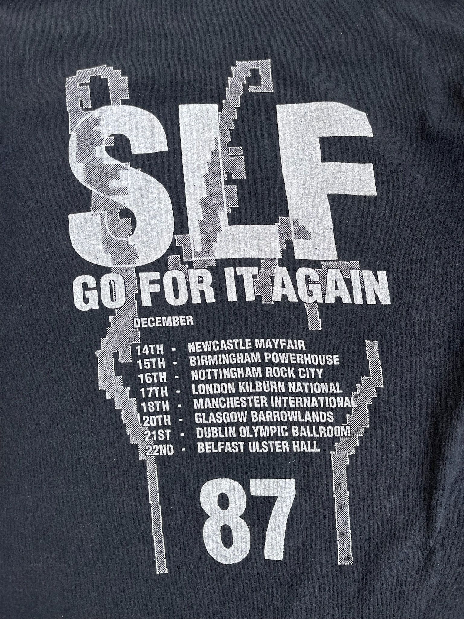 Band Tees Vintage 80s Stiff Little Fingers Punk Tee SLF Size US L / EU 52-54 / 3 - 7 Thumbnail