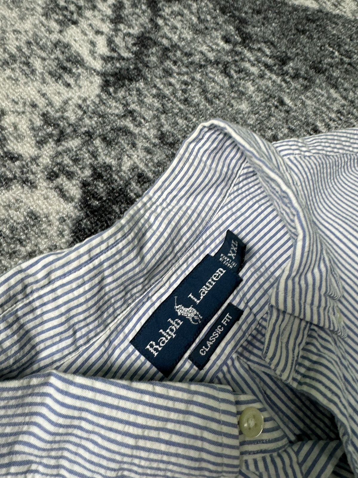 Polo Ralph Lauren Vintage Polo Ralph Lauren Shirt Button Ups Shorts Sleeve Y2K Size US XXL / EU 58 / 5 - 5 Thumbnail