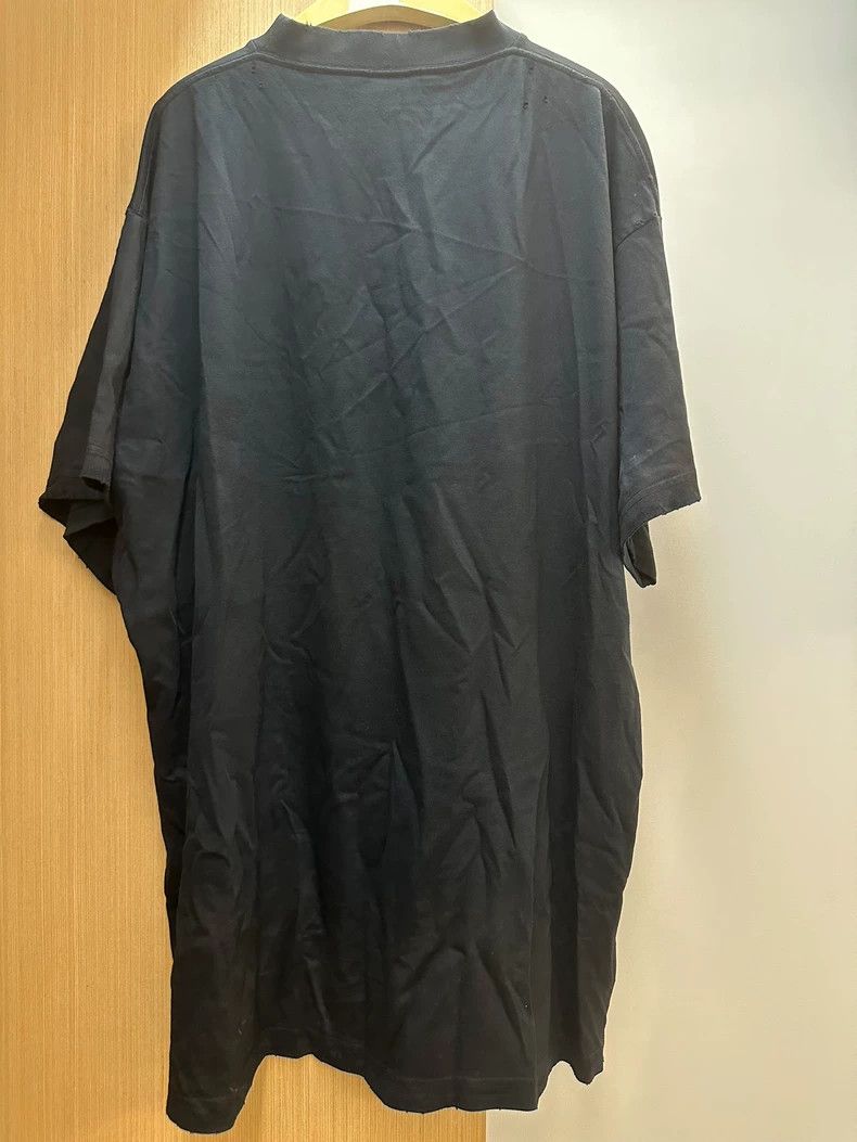 Balenciaga Balenciaga Distressed Loose Fit Short Sleeve T-Shirt Size US L / EU 52-54 / 3 - 2 Thumbnail