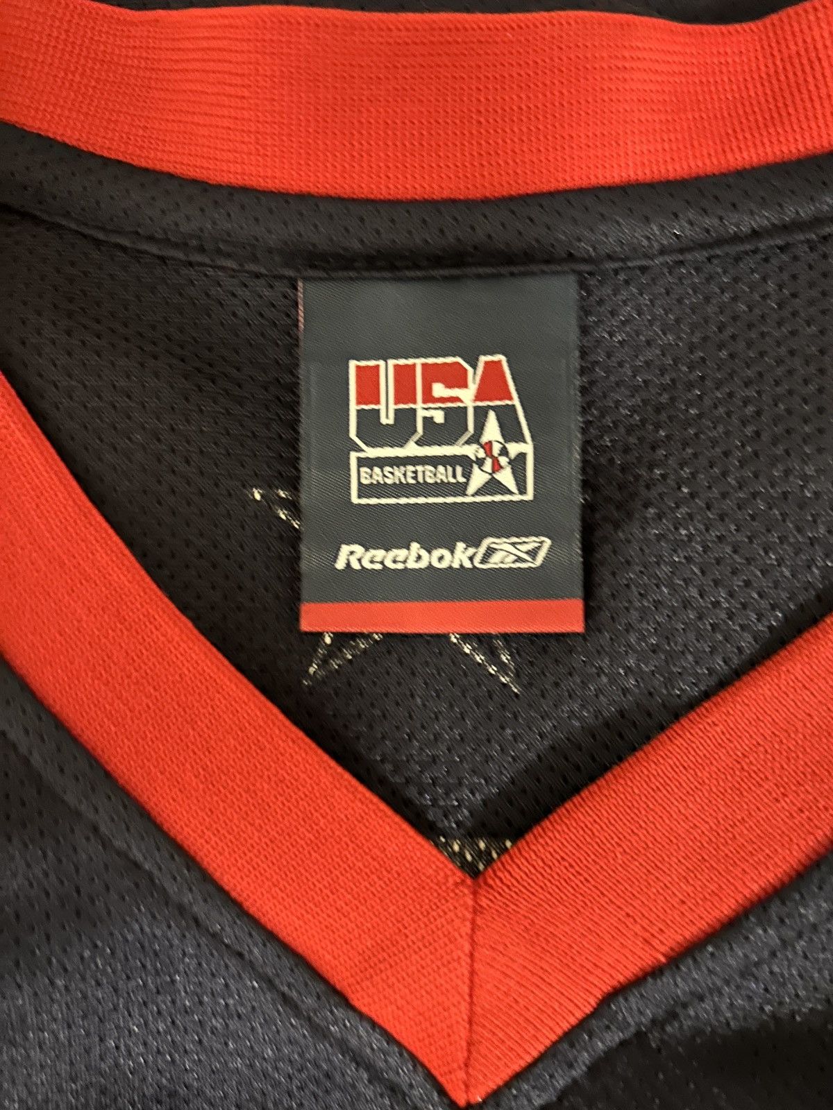 NBA 2004 Allen Iverson Team USA Number 4 Reebok Olympics Jersey Size US L / EU 52-54 / 3 - 8 Thumbnail