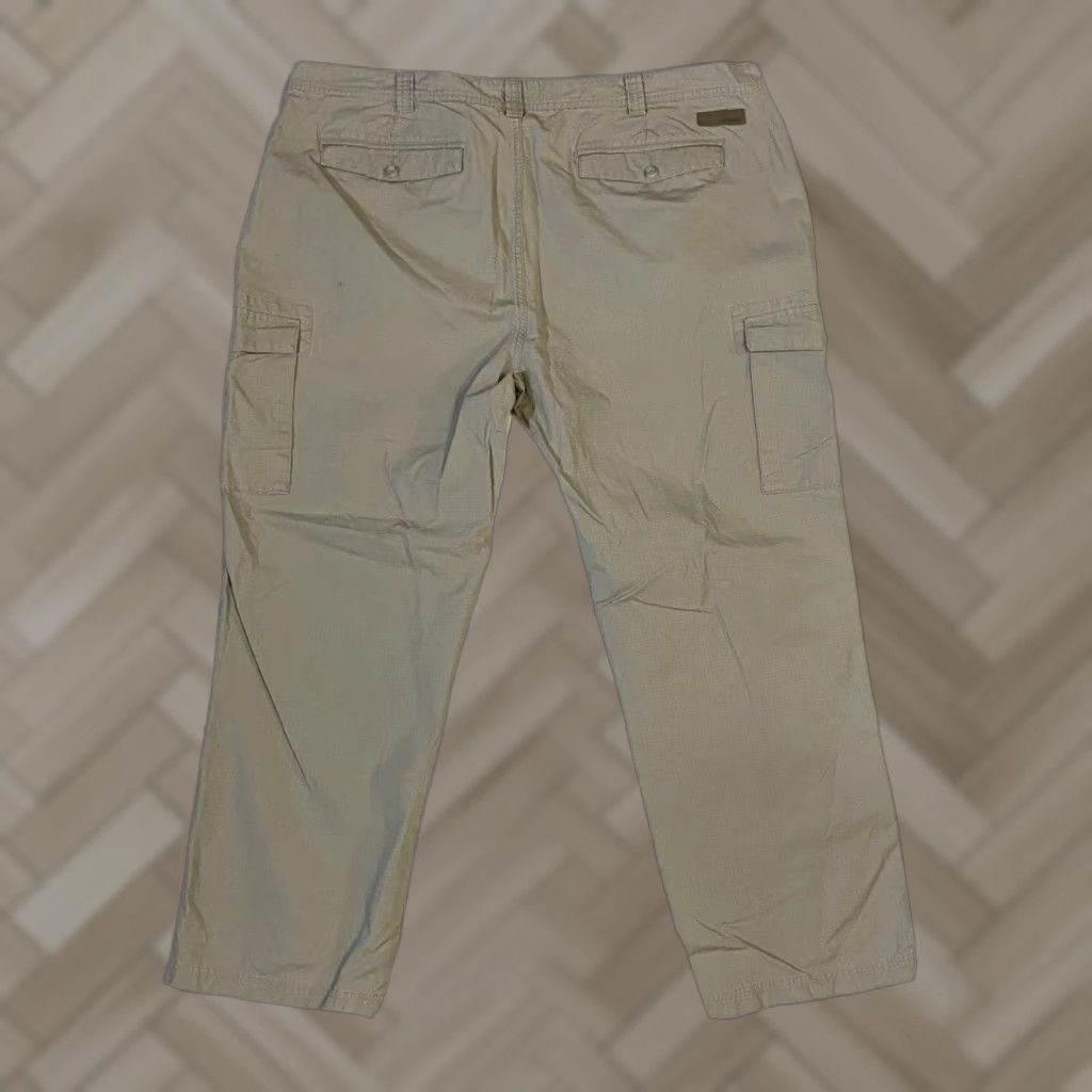 Vintage Cabela's Men's Cargo Pants Beige Outdoor Cargo/Work Pants Flat Front size 44x30 Size US 44 / EU 60 - 1 Thumbnail