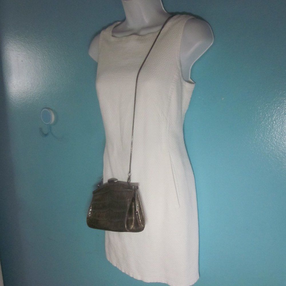 Vintage Max Studio Leon Max White Mini Sheath 6 Size M / US 6-8 / IT 42-44 - 10 Thumbnail