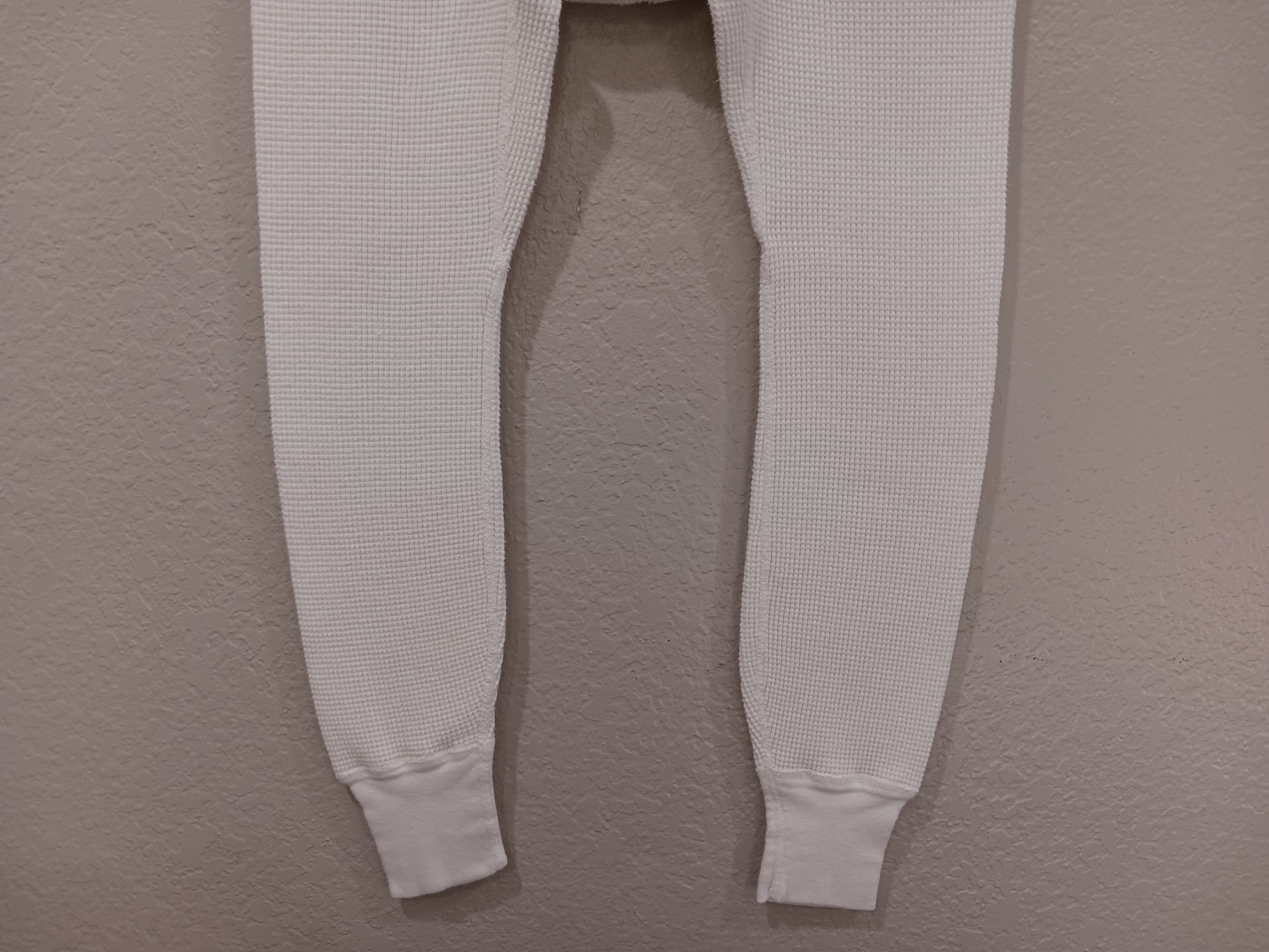 Vintage Arctex Vintage 1960s Waffle Knit Thermal Long John Pants Size US 34 / EU 50 - 5 Thumbnail