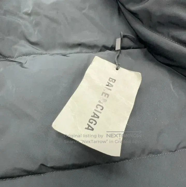 Balenciaga Balenciaga Black Zip-Up Puffer Jacket for Men. Size US XS / EU 42 / 0 - 8 Thumbnail