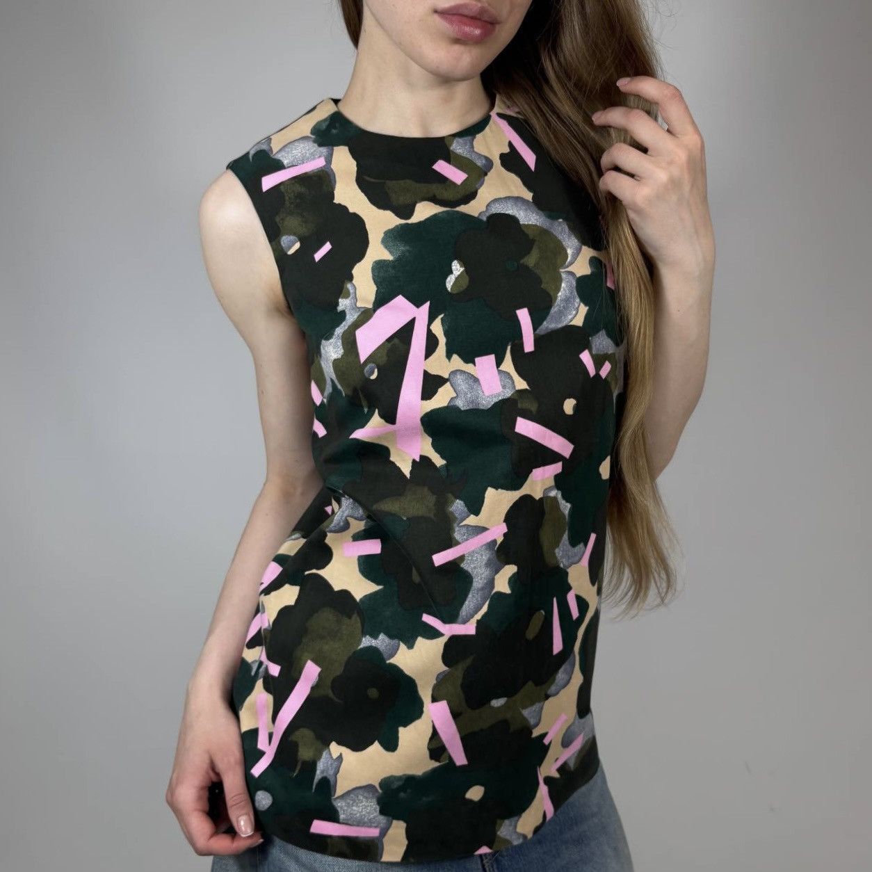Marimekko Vintage Y2K Marimekko Retro Abstract Style Blouses Shirt Size S / US 4 / IT 40 - 1 Thumbnail